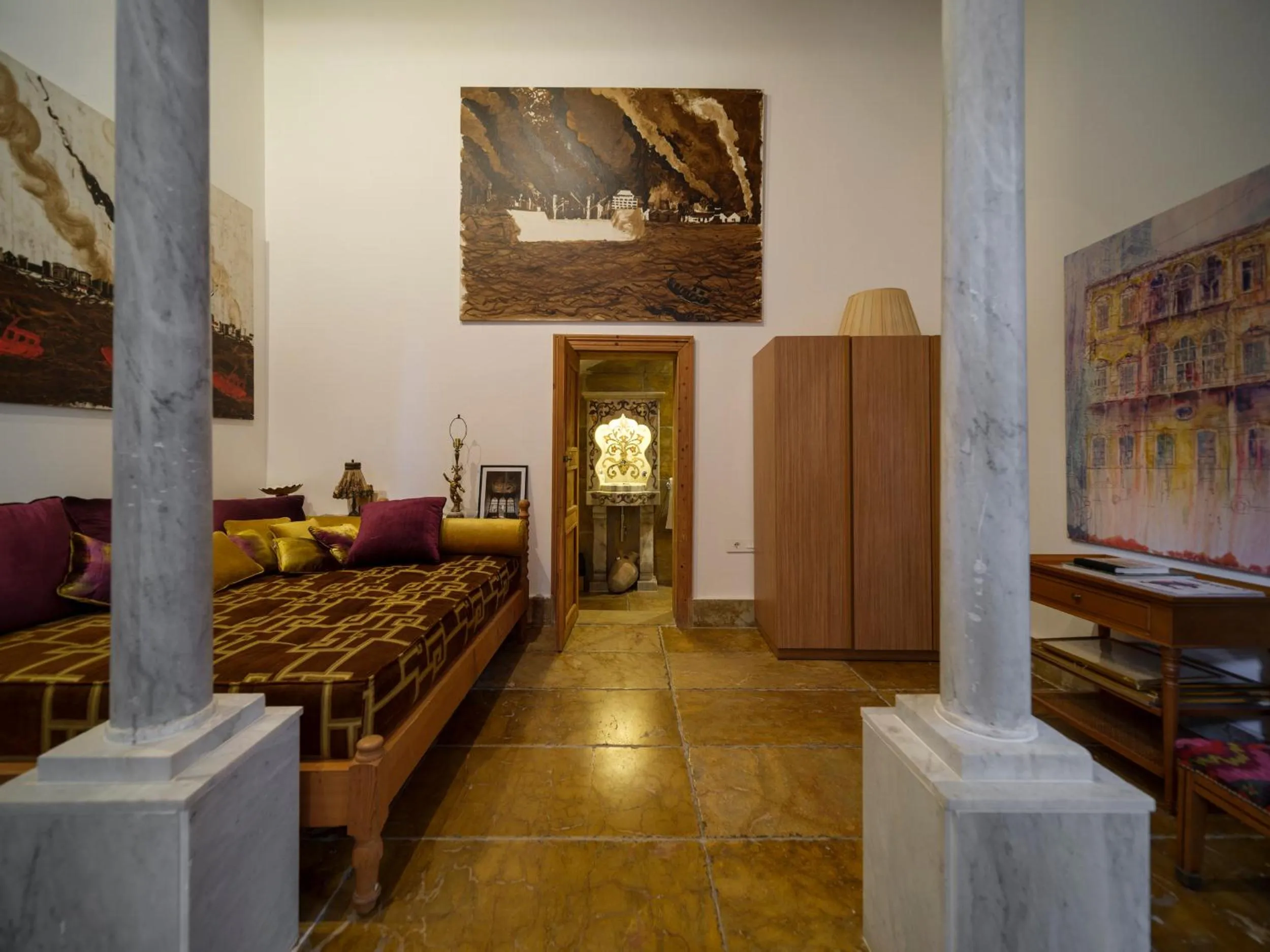 Seating area in Arthaus Beirut