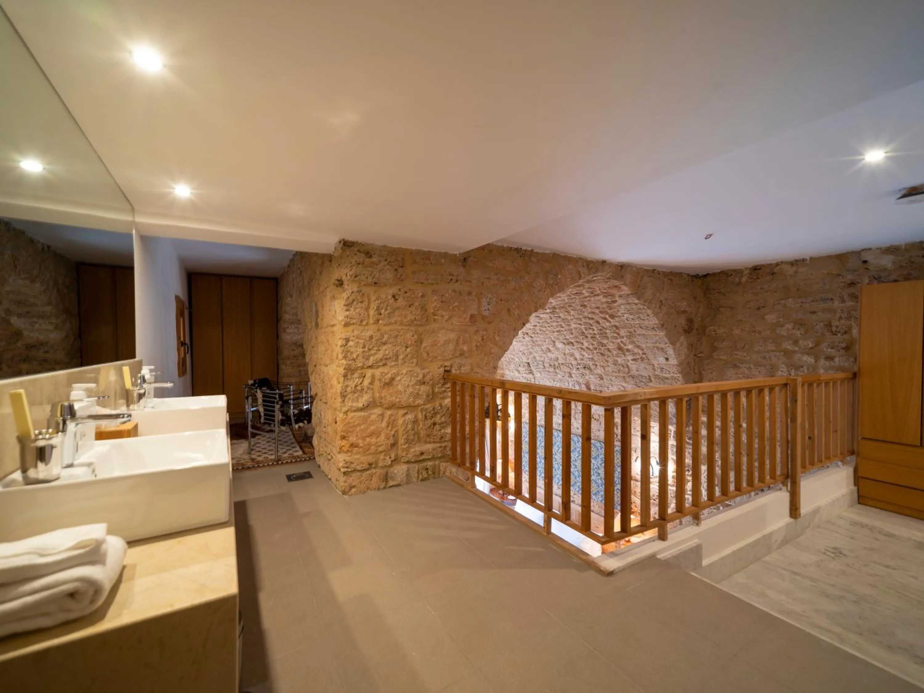 Steam room in Arthaus Beirut