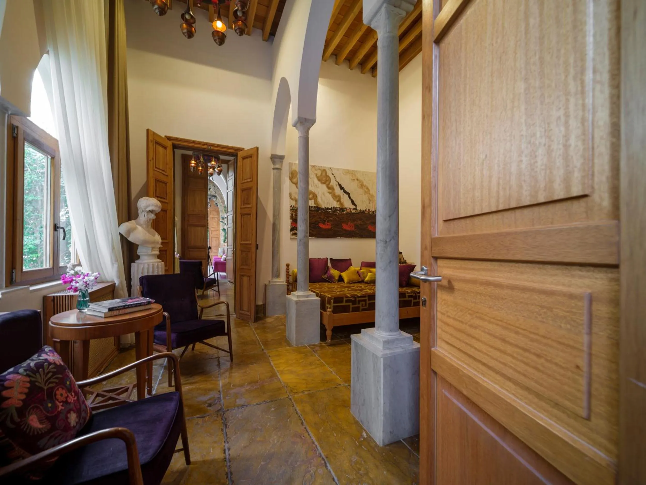 Seating area in Arthaus Beirut