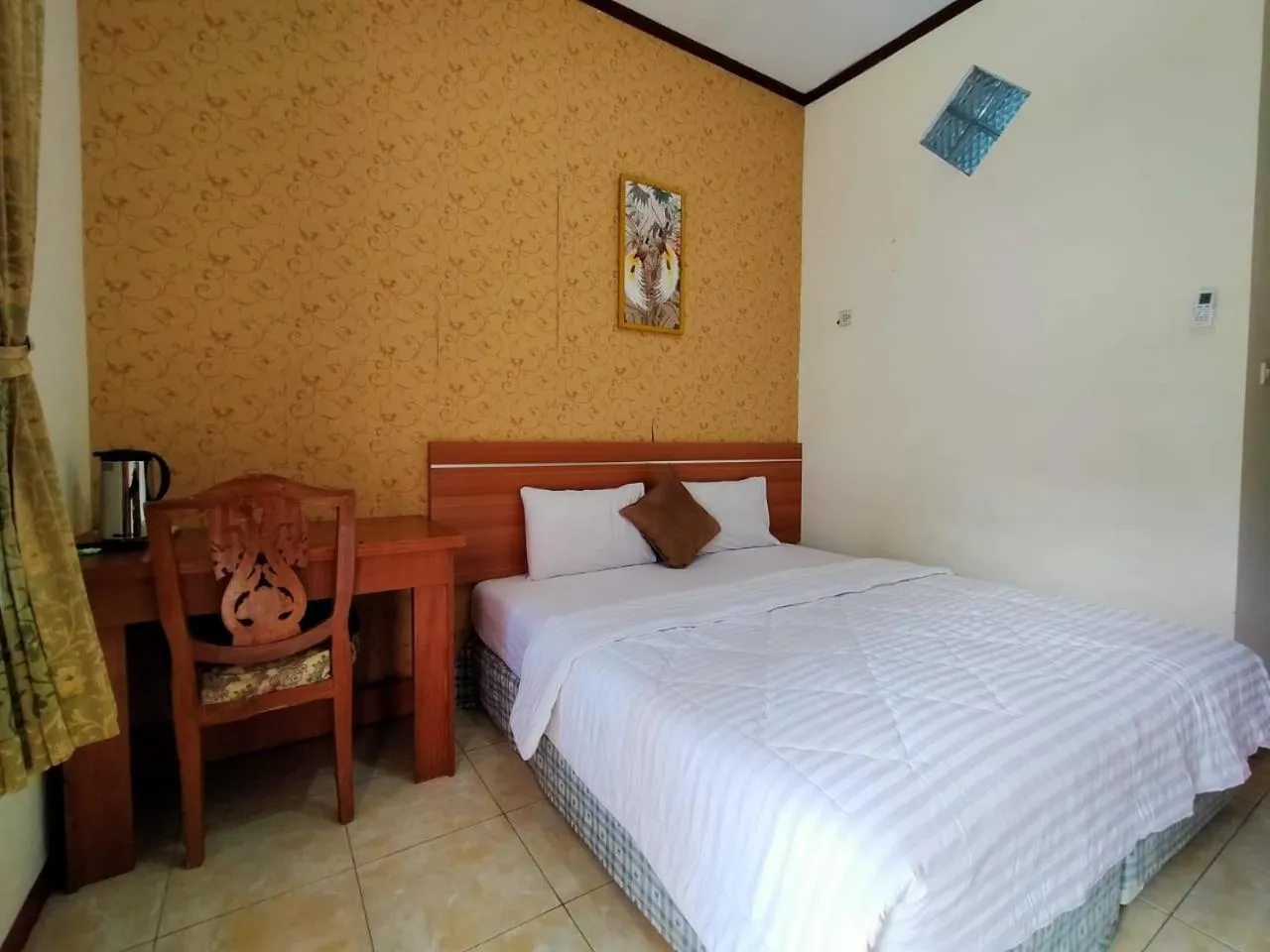 Bed in Grand Mutiara Hotel Puncak