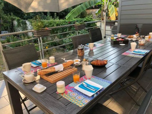 Patio in La Maison Bastide