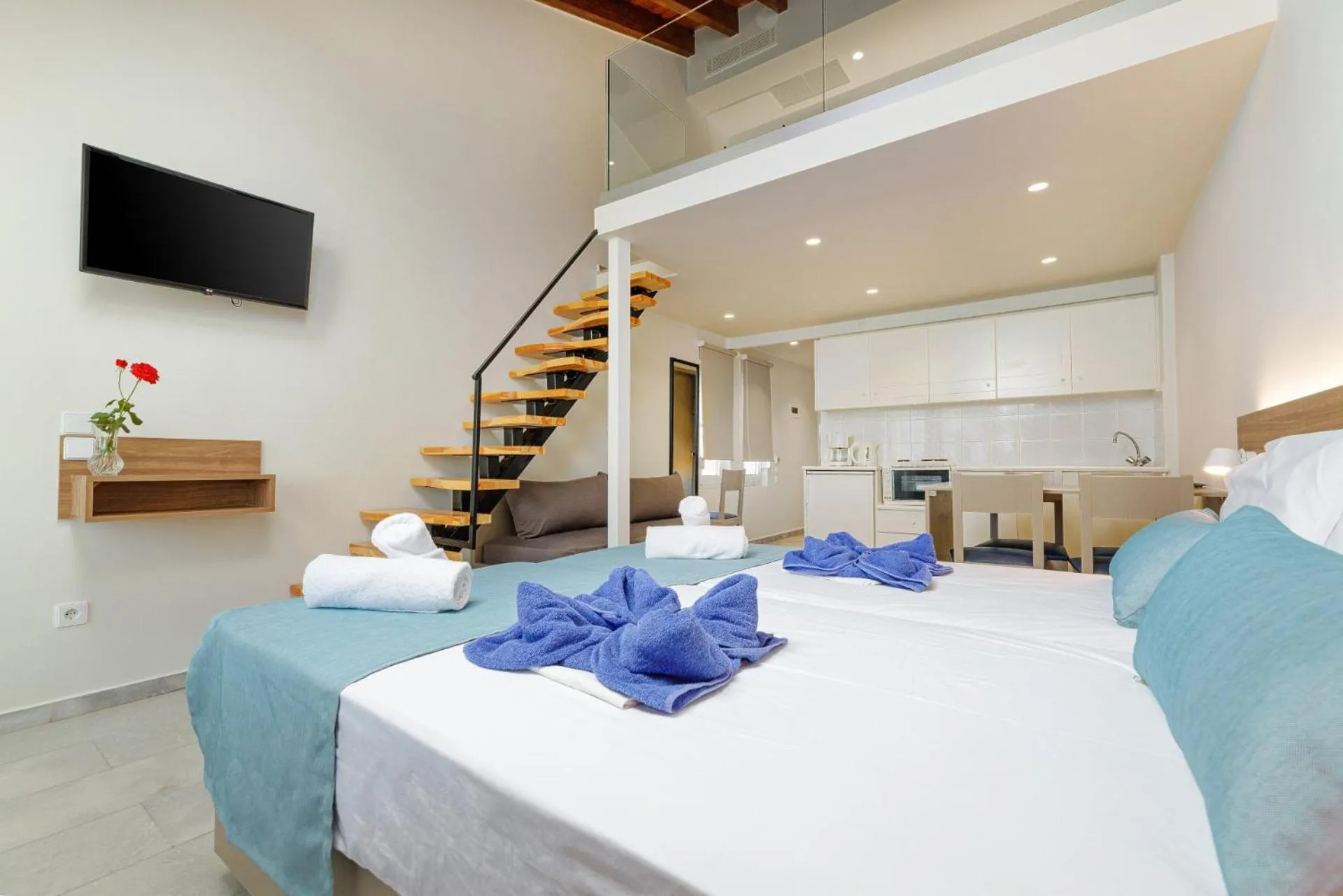 Bedroom, Bed in Kostakis Beach