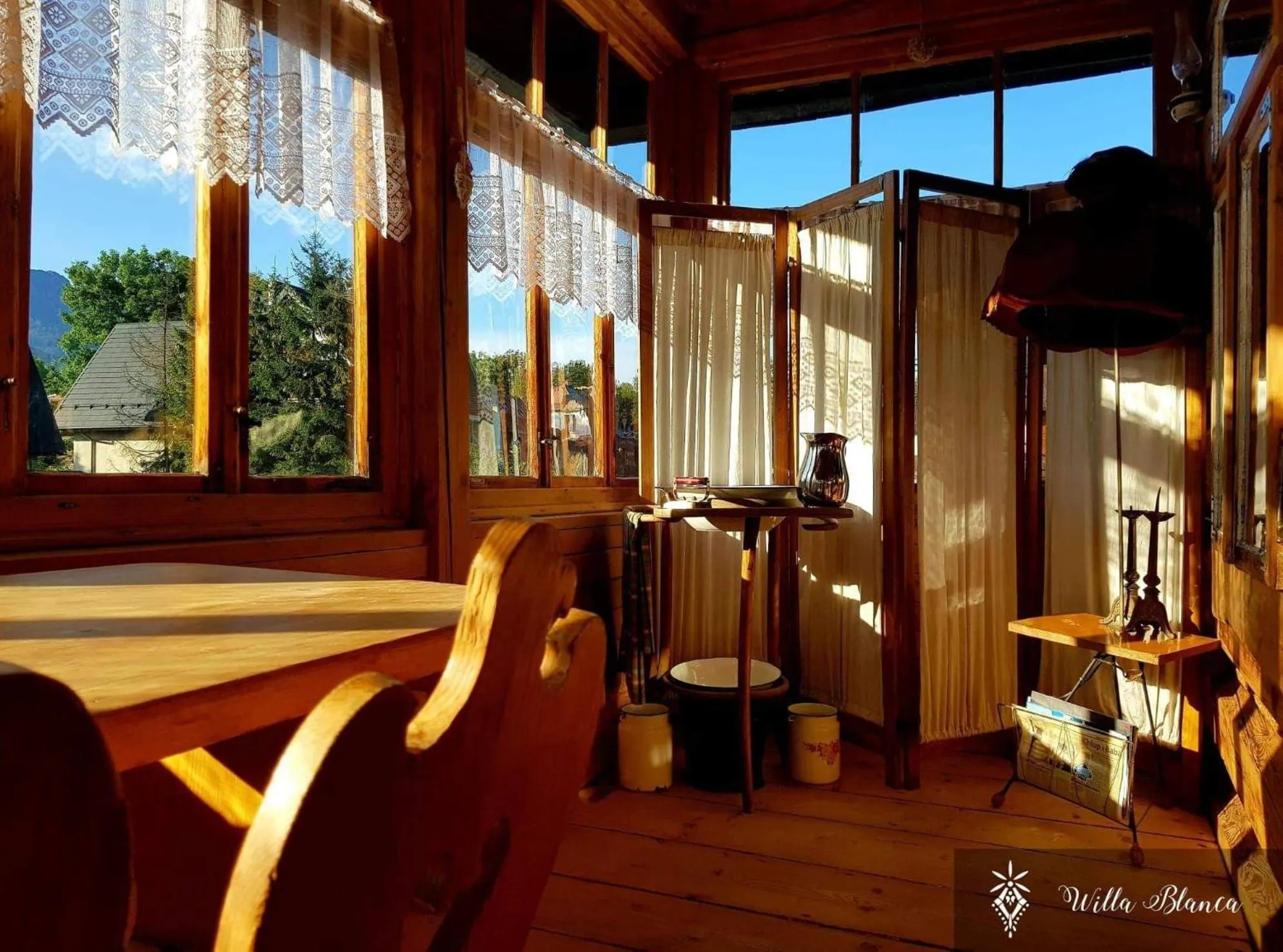 Patio in Willa Blanca Zakopane