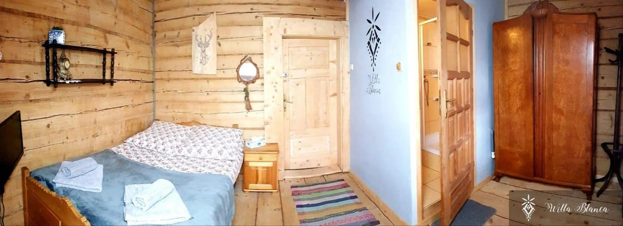 Bed in Willa Blanca Zakopane