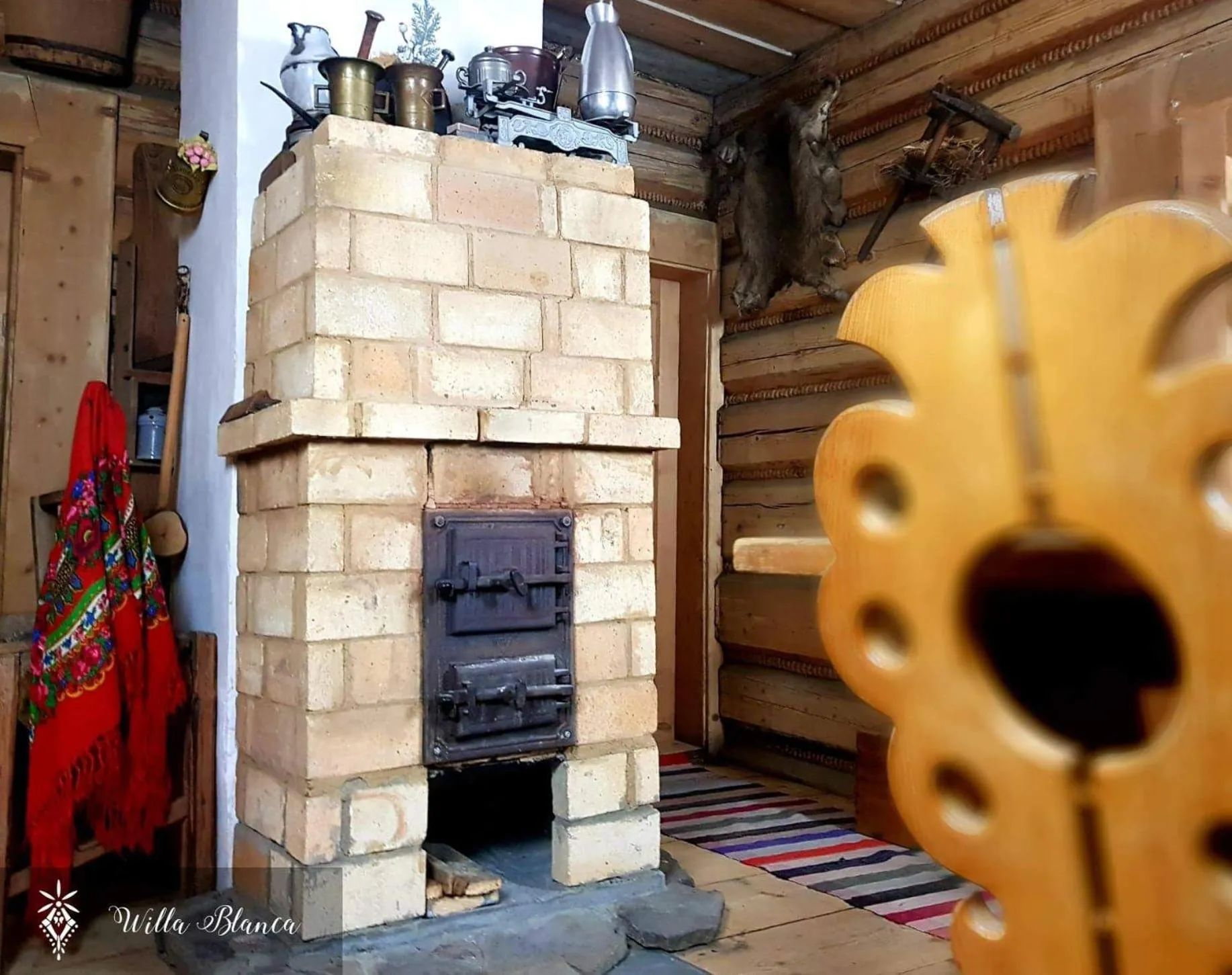 Decorative detail in Willa Blanca Zakopane