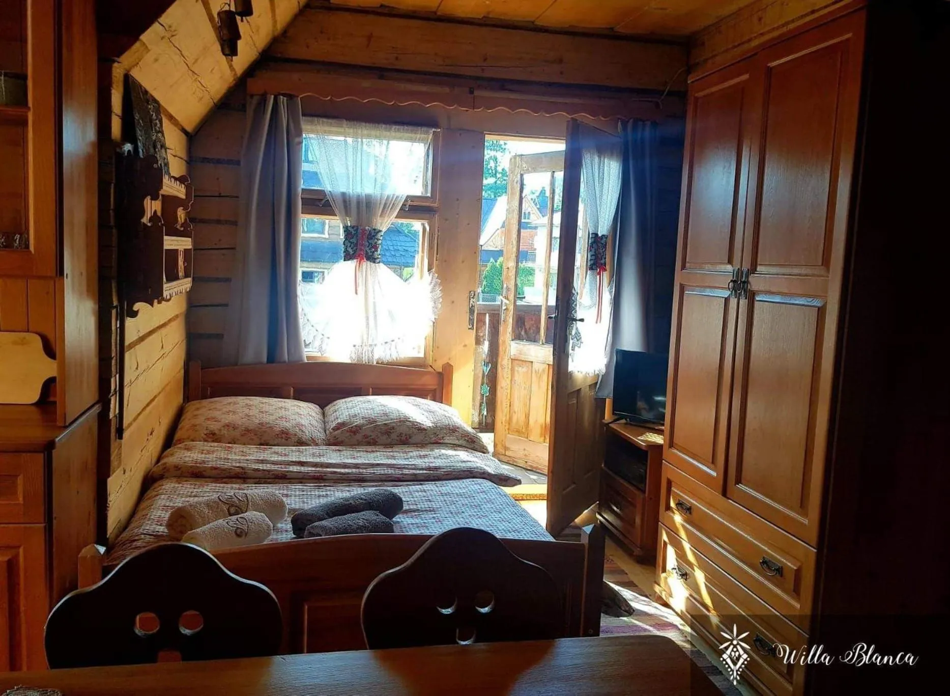 Bed in Willa Blanca Zakopane