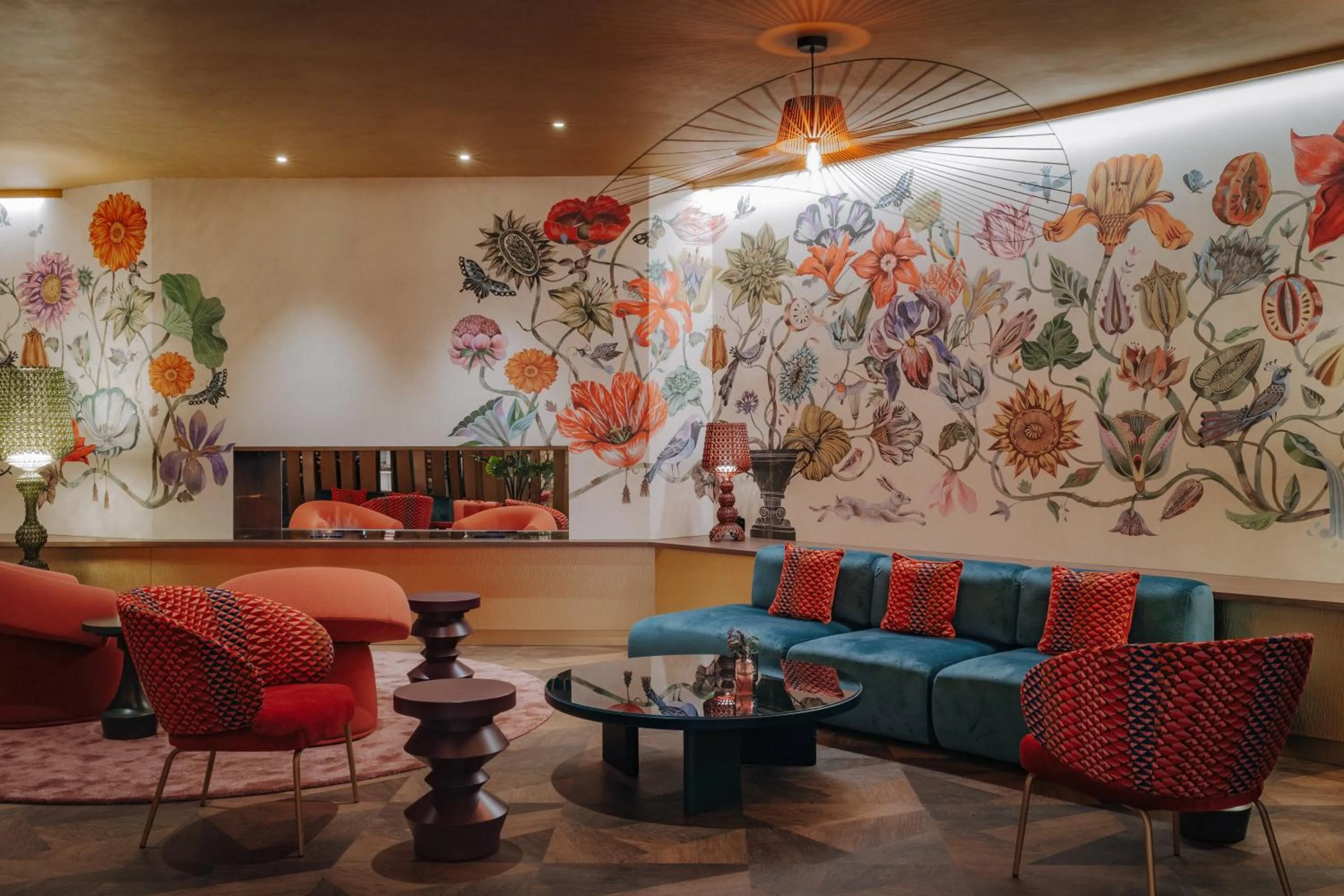 Lobby or reception in AMERON Luzern Hotel Flora