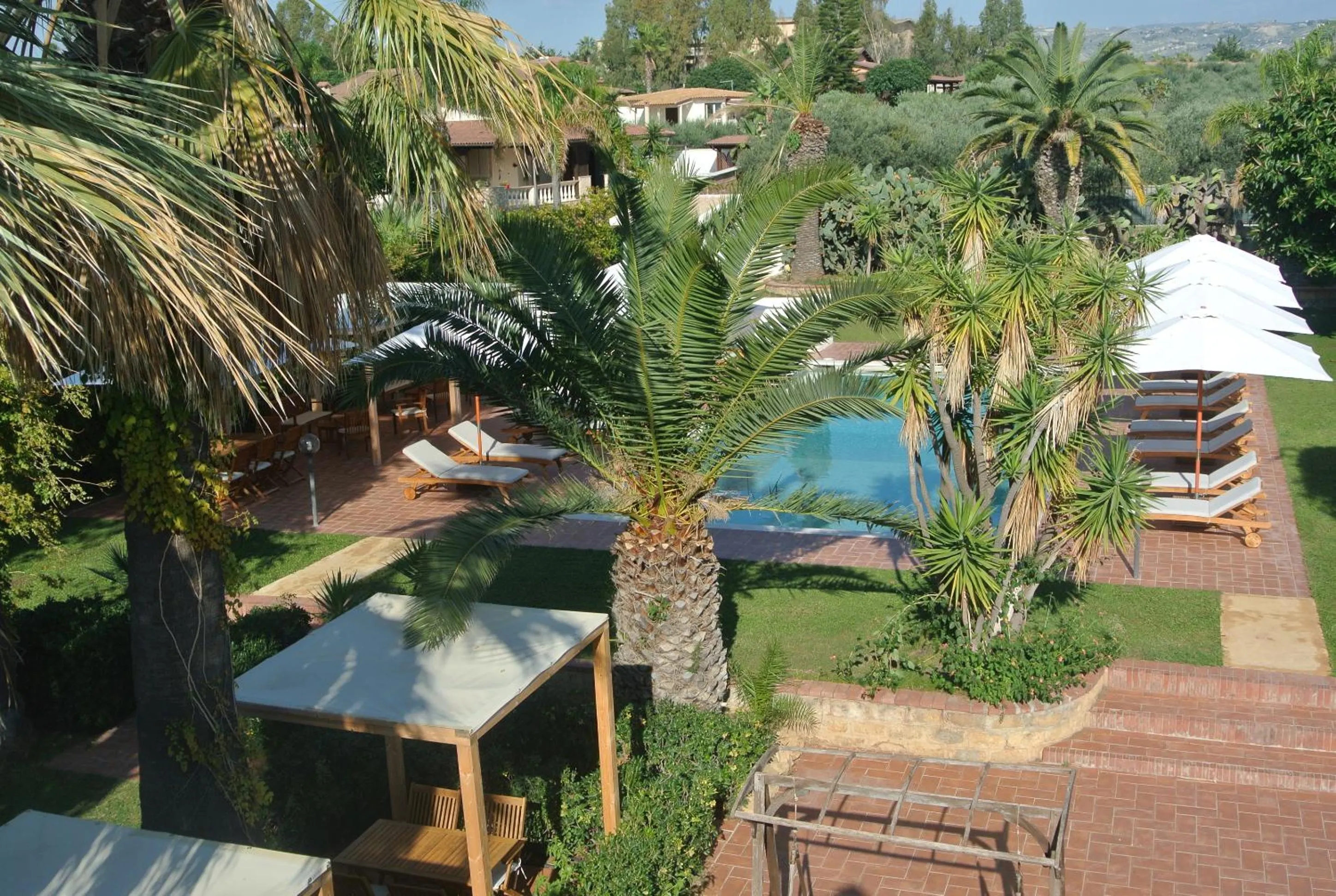 Bird's eye view in Villa Carlotta Resort