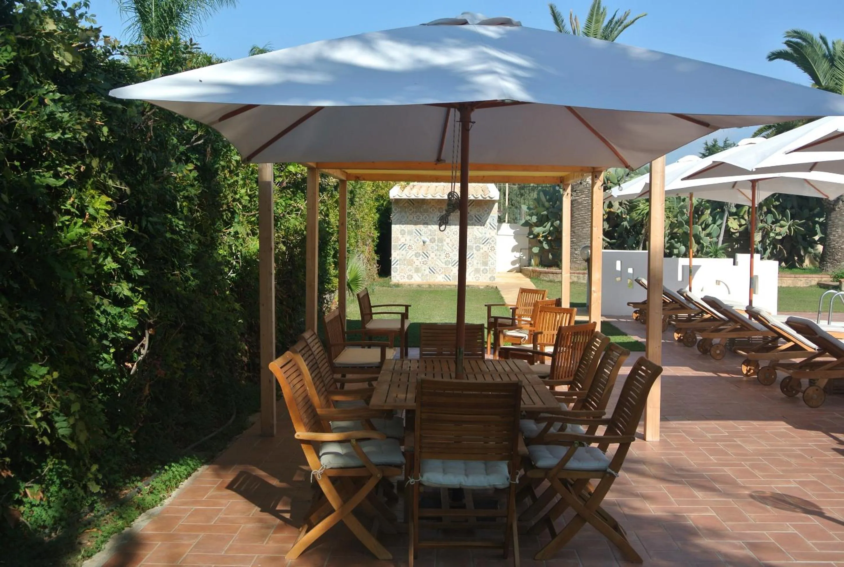 Solarium in Villa Carlotta Resort