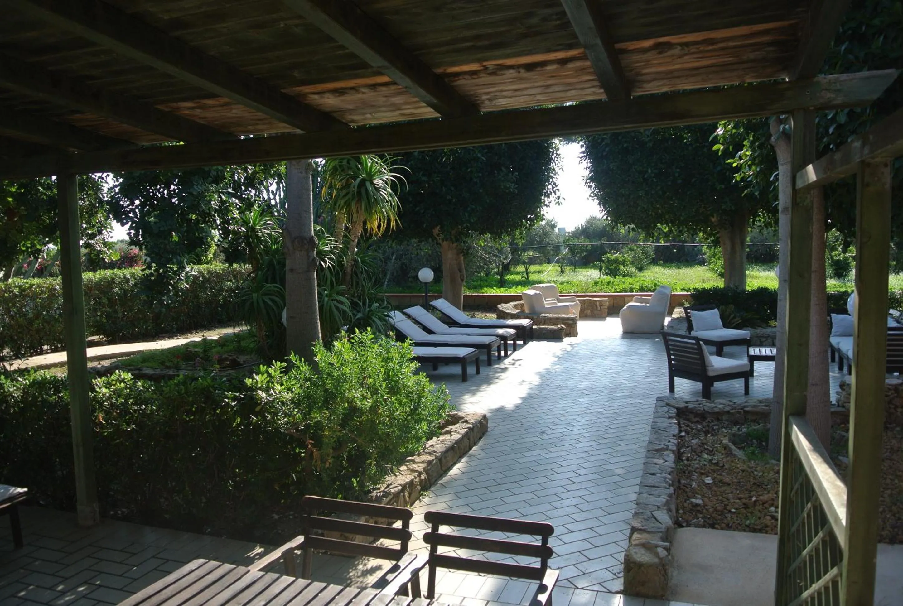 Solarium in Villa Carlotta Resort