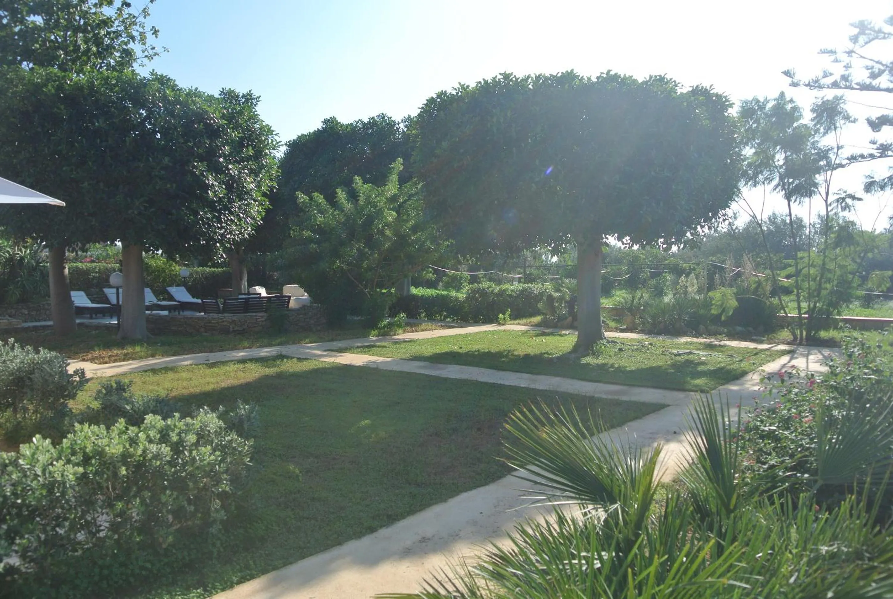 Garden view in Villa Carlotta Resort
