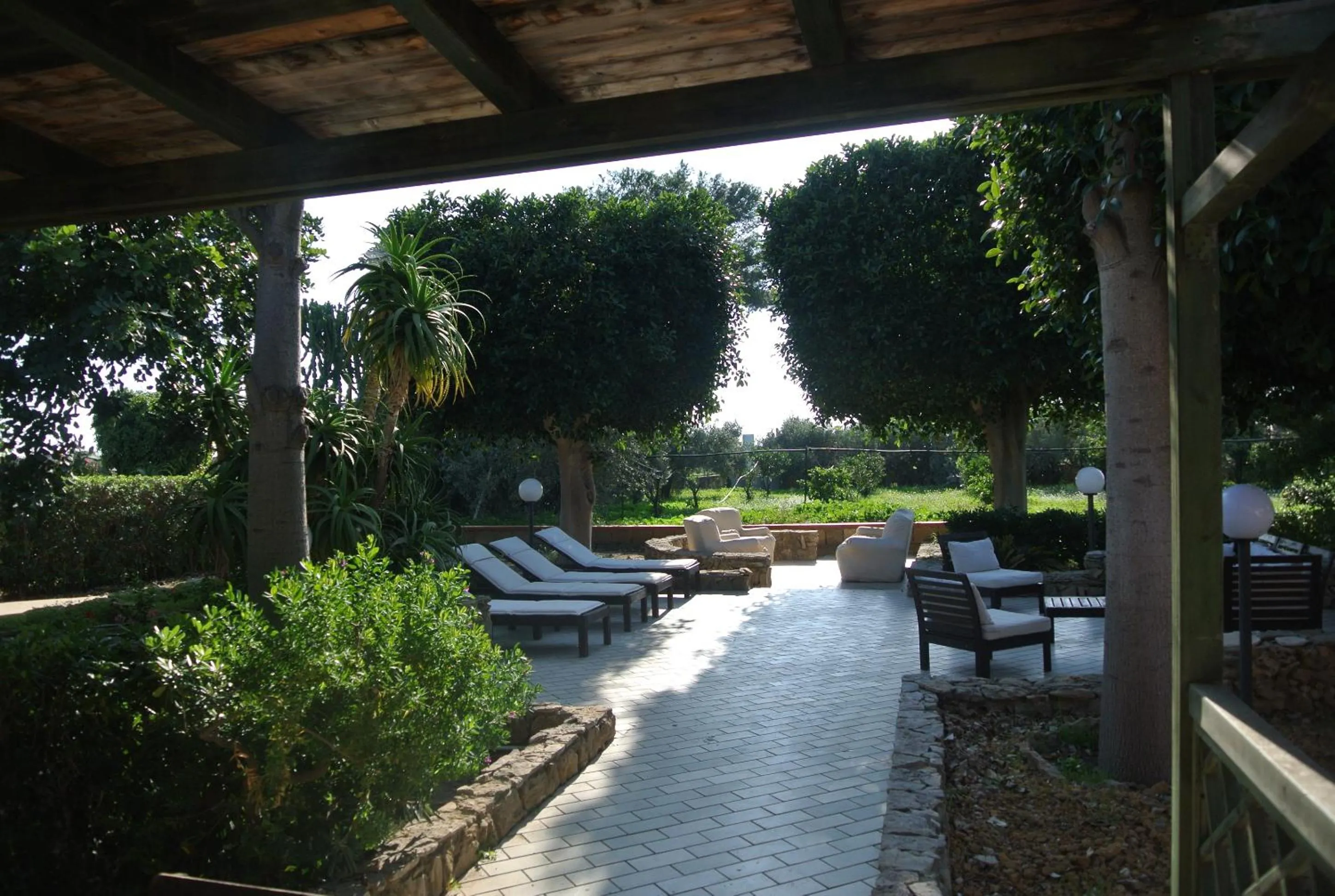 Solarium in Villa Carlotta Resort