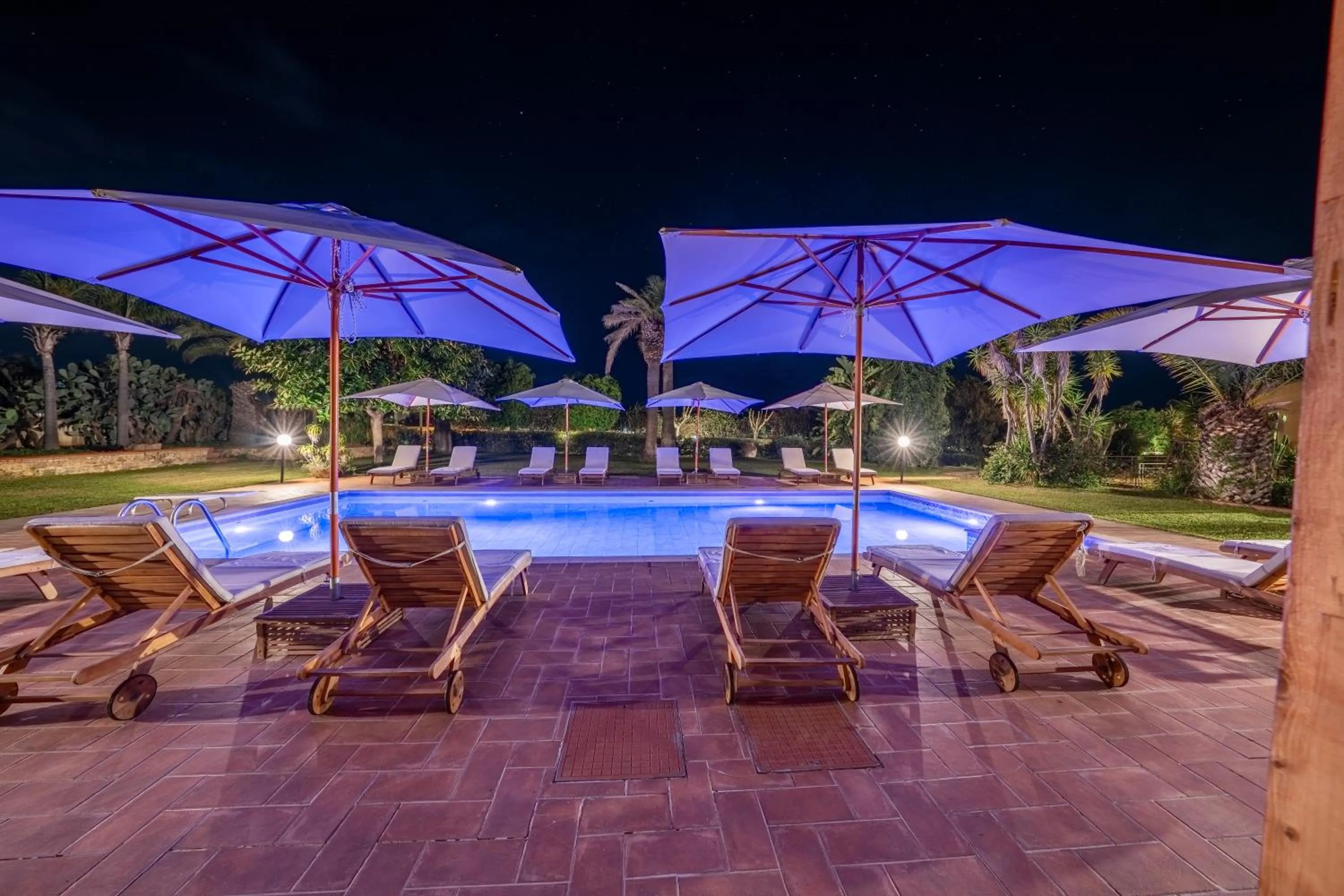 Pool view in Villa Carlotta Resort