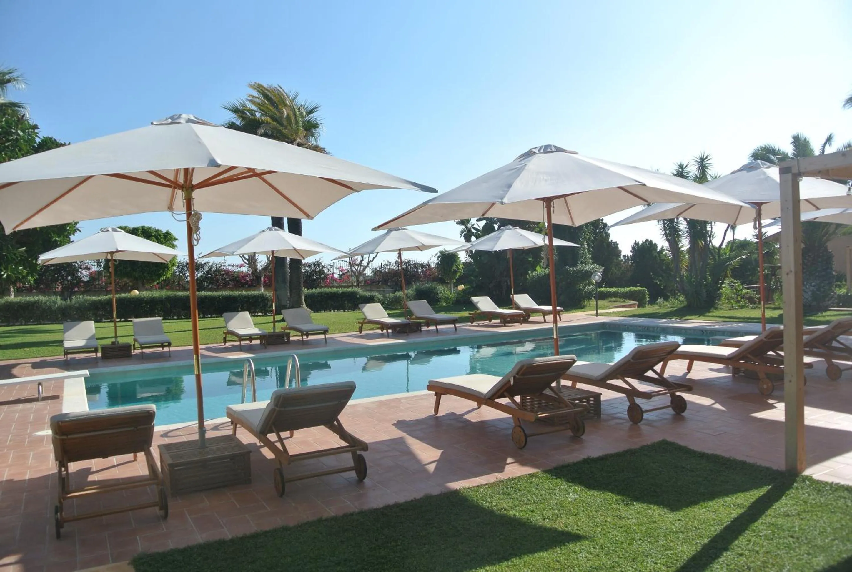 Solarium in Villa Carlotta Resort