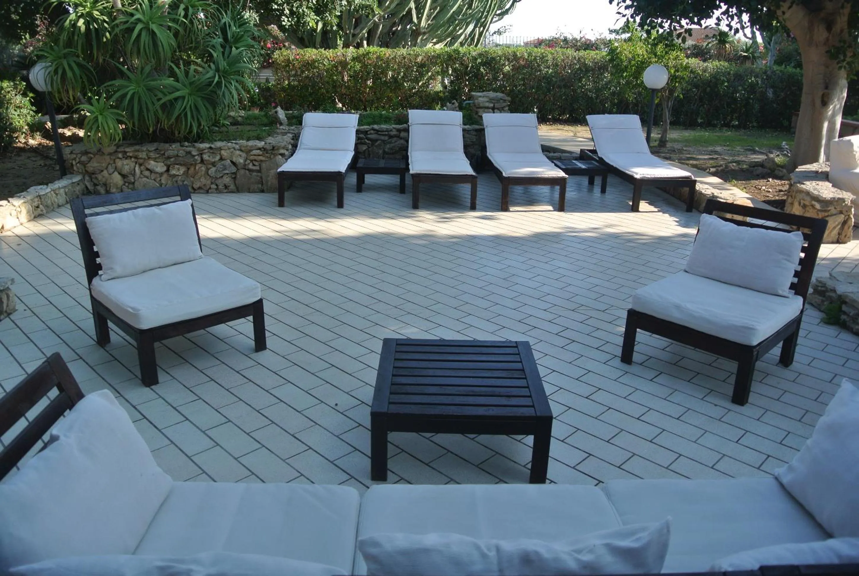 Solarium in Villa Carlotta Resort