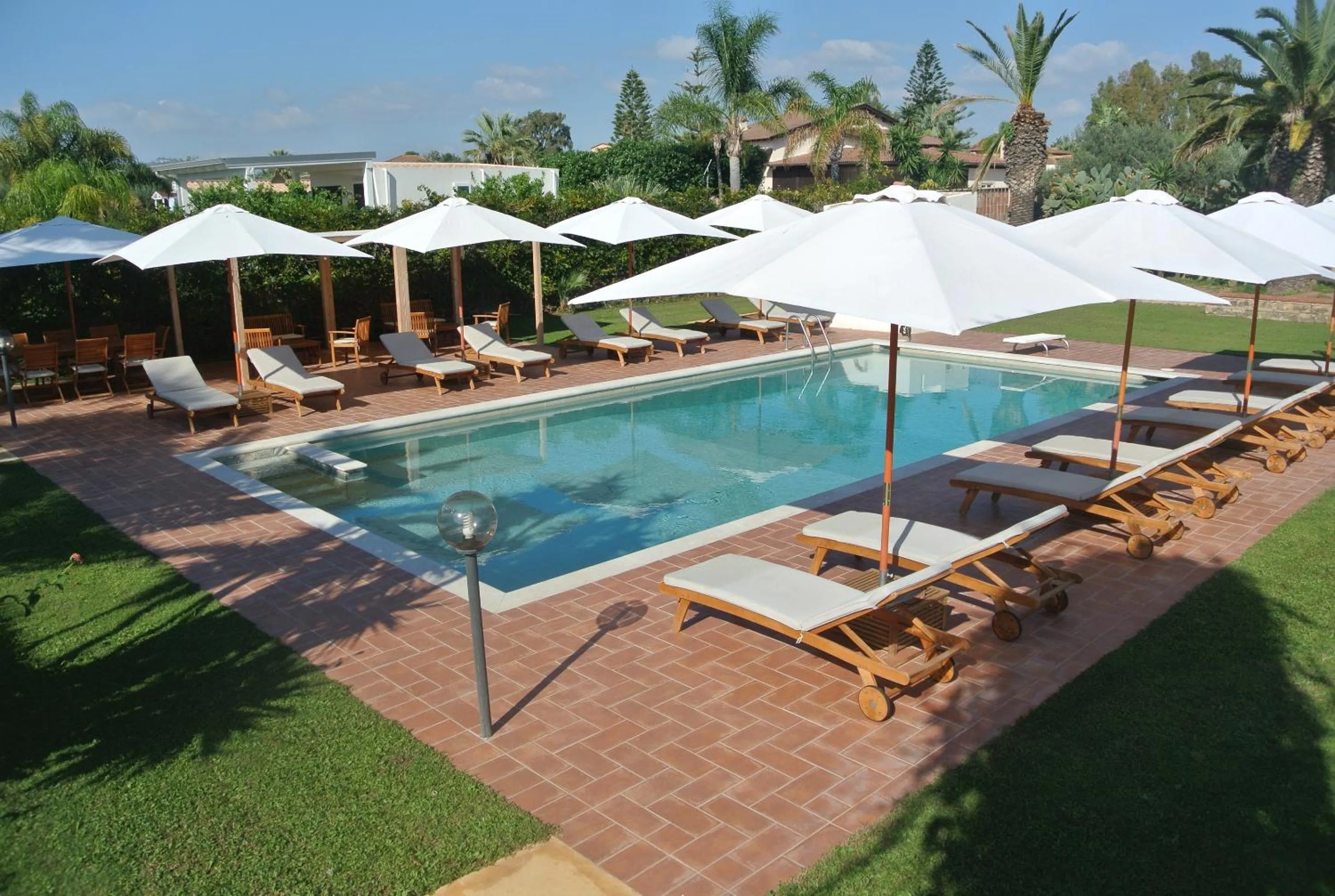 Solarium in Villa Carlotta Resort