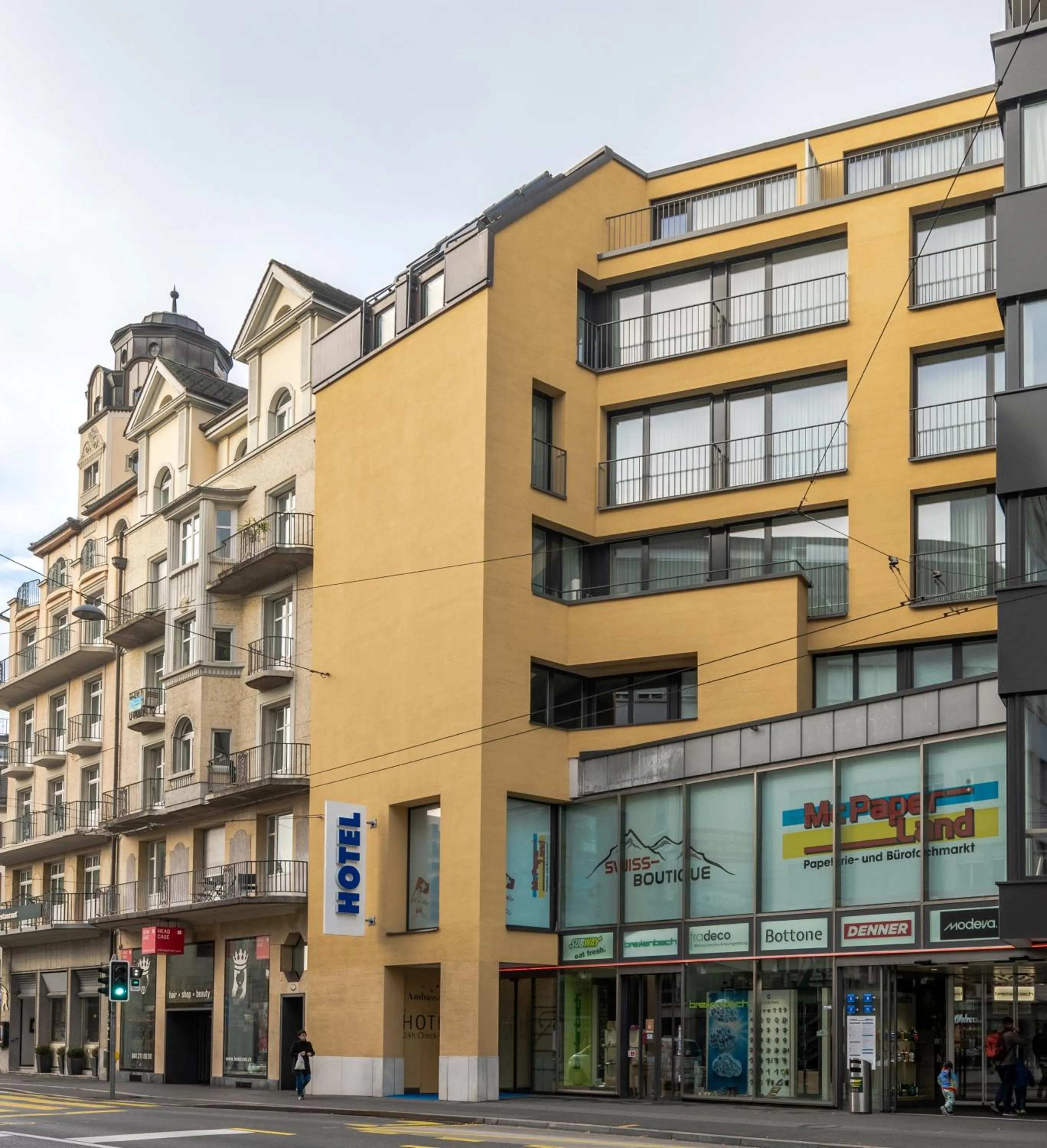 Facade/entrance in Ambassador Self Check-in Hotel