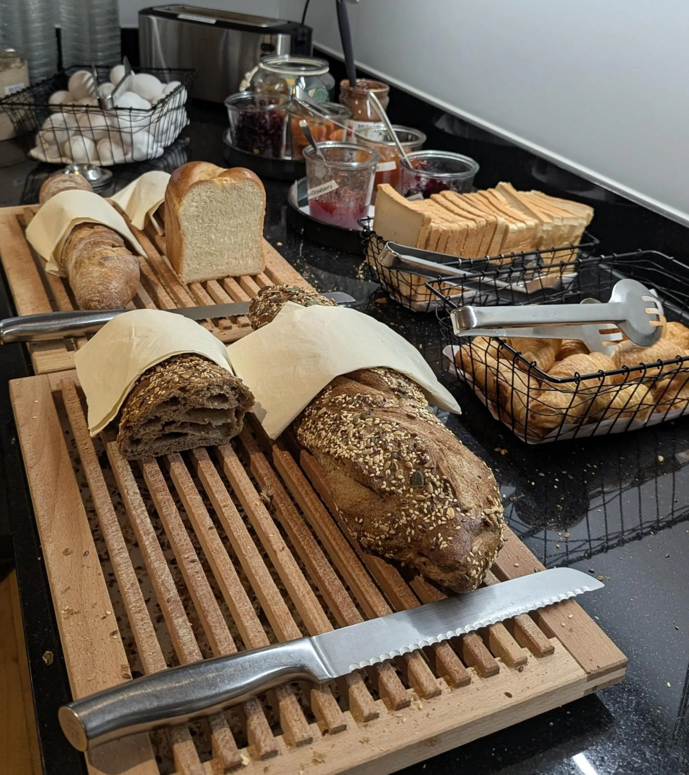 Breakfast in Ambassador Self Check-in Hotel