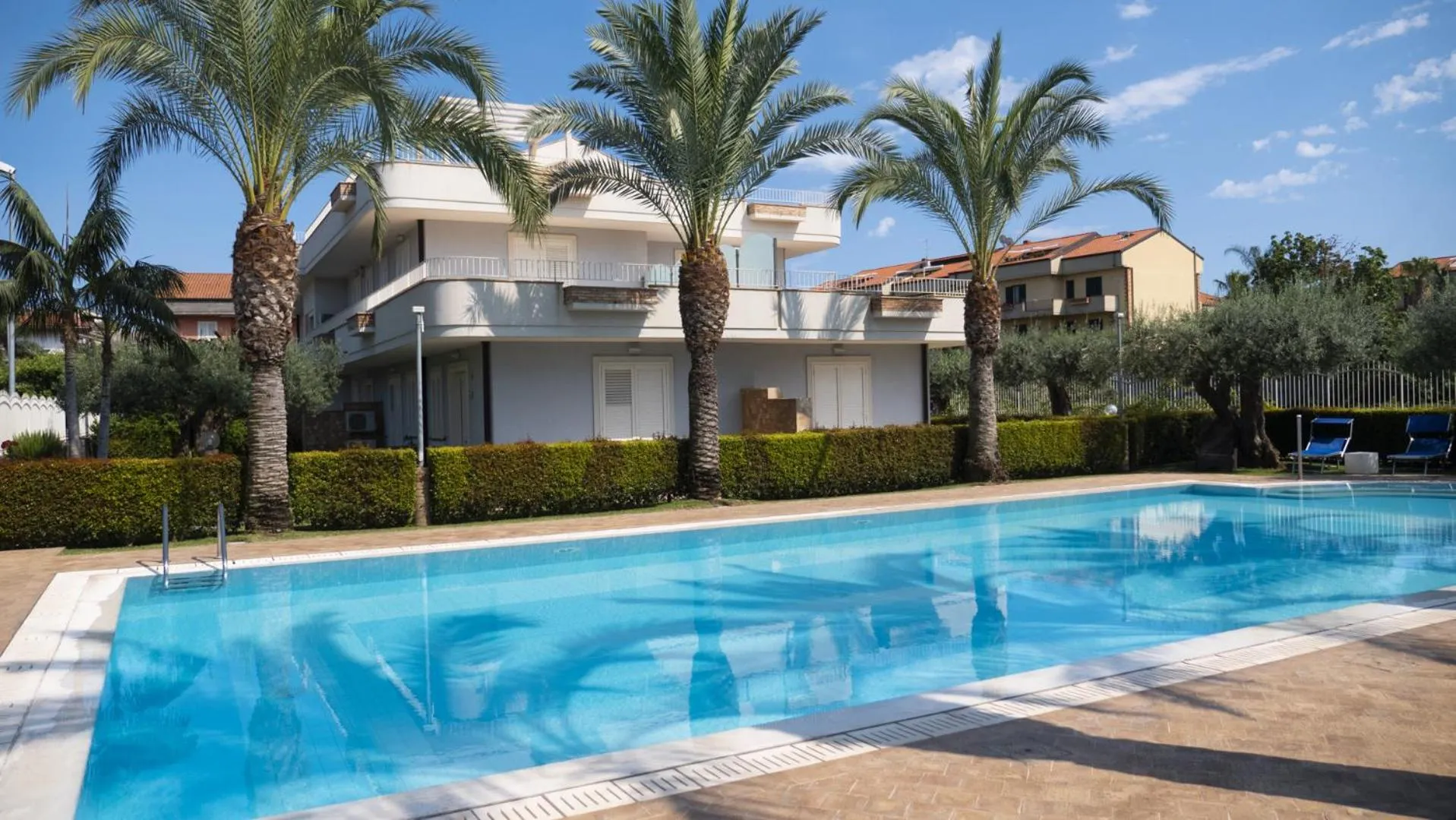 Open Air Bath in Villa Galati Resort