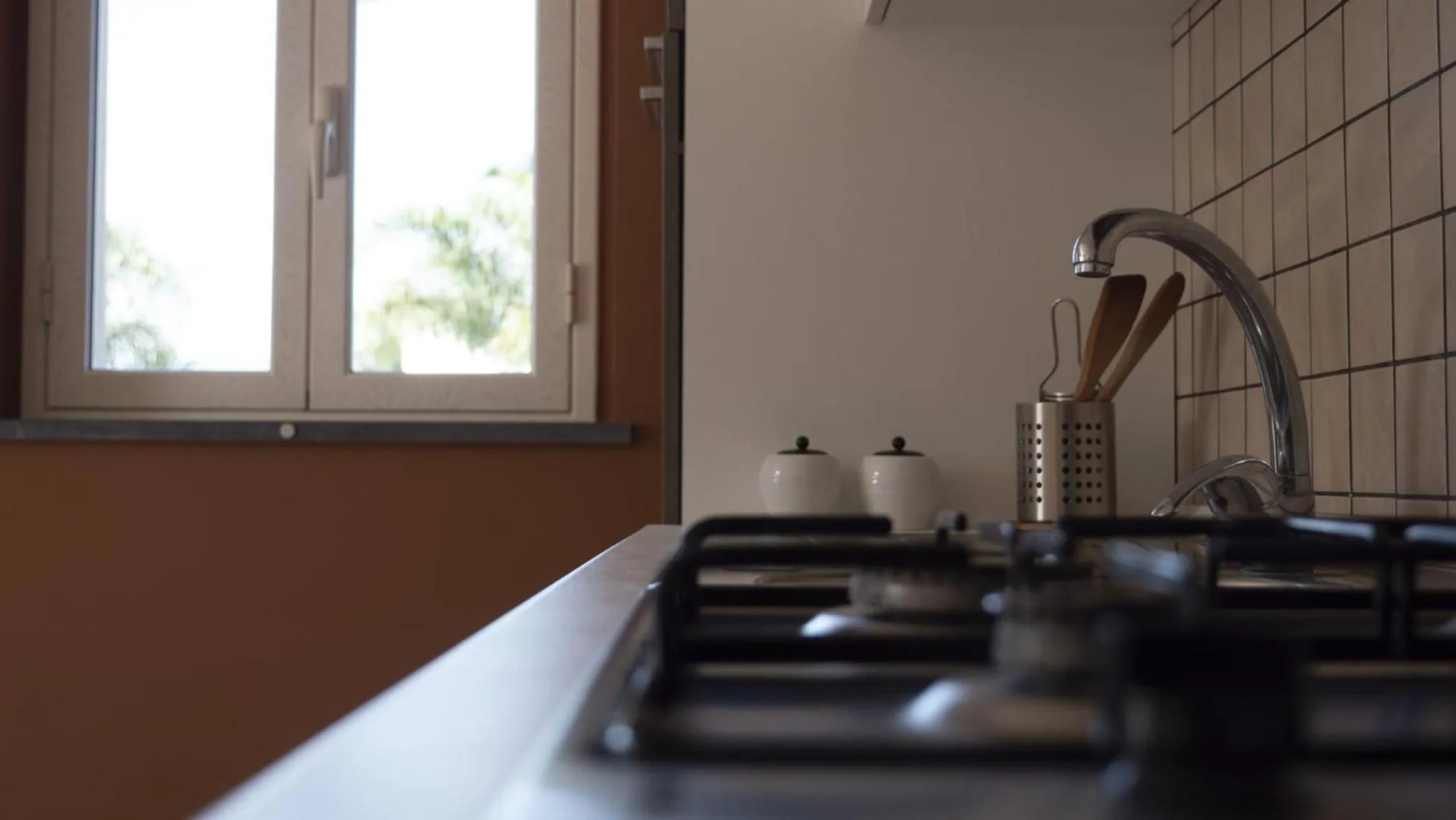 Kitchen or kitchenette in Villa Galati Resort