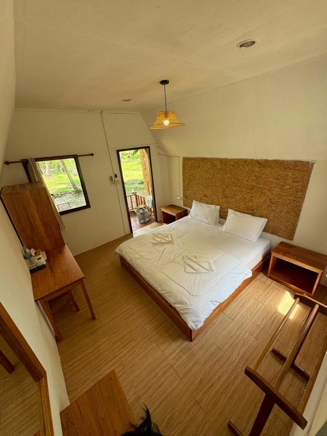 Bed in Libong Beach Resort