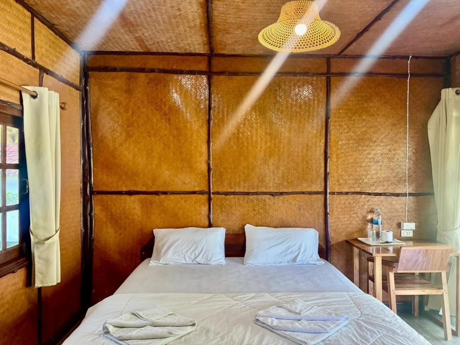 Bed in Libong Beach Resort