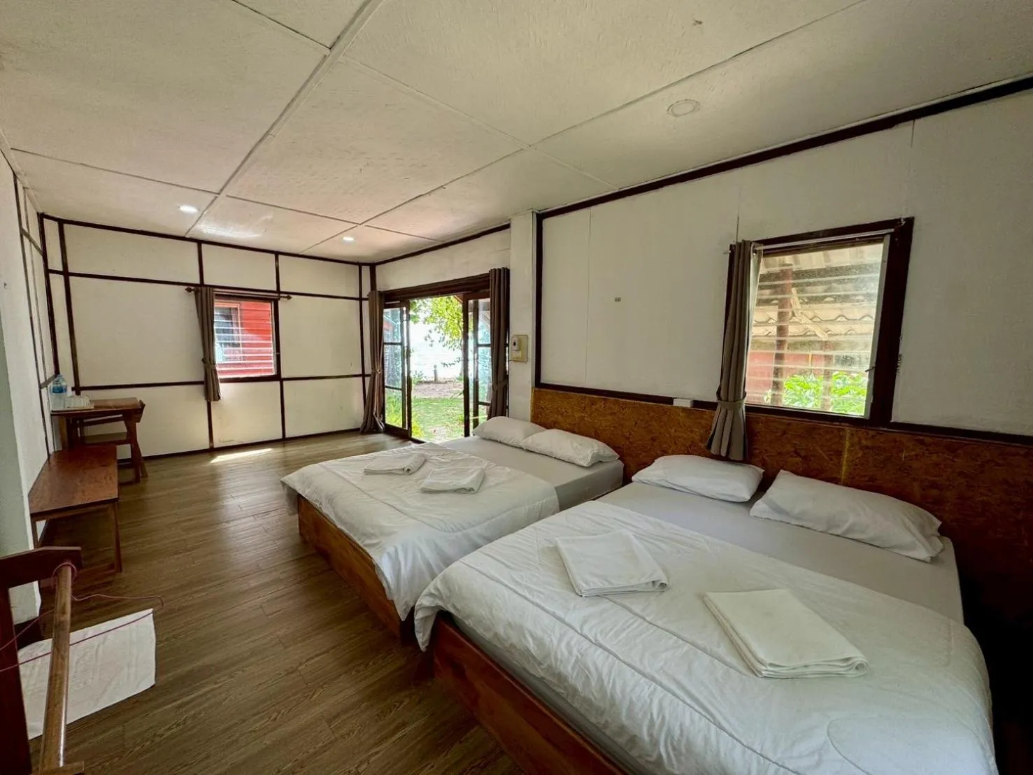 Bed in Libong Beach Resort