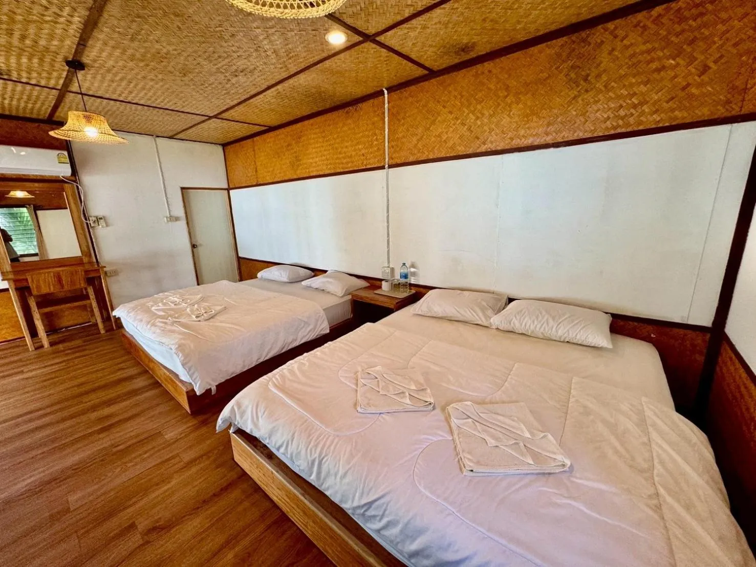 Bed in Libong Beach Resort