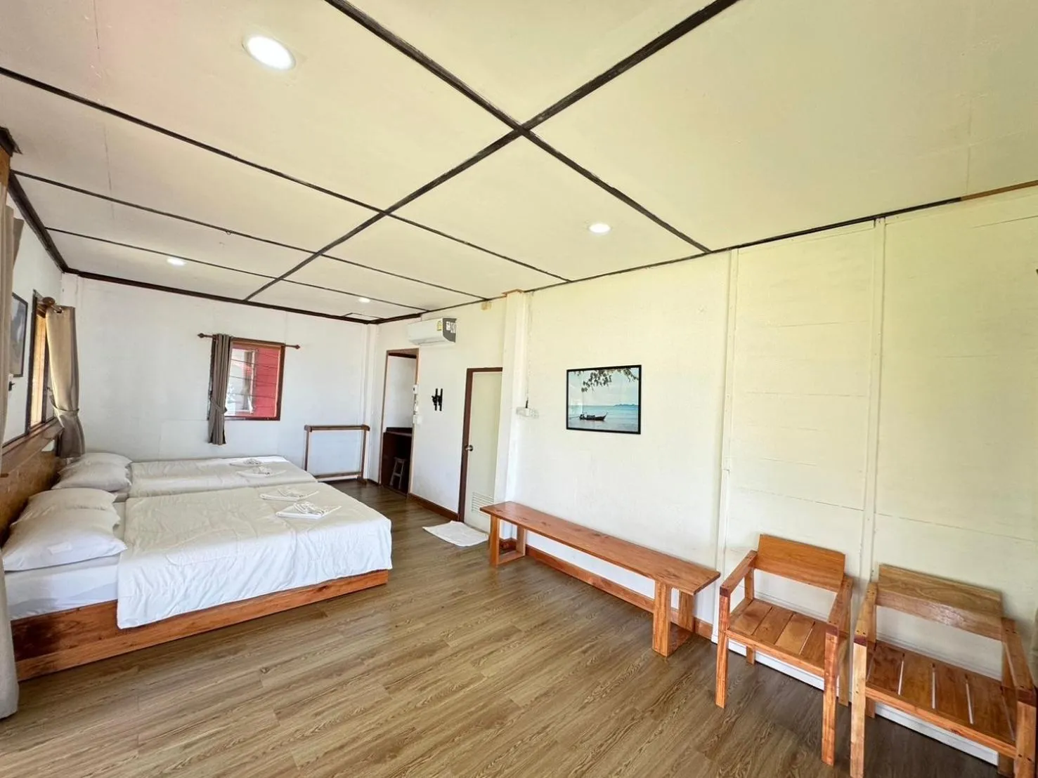 Bed in Libong Beach Resort