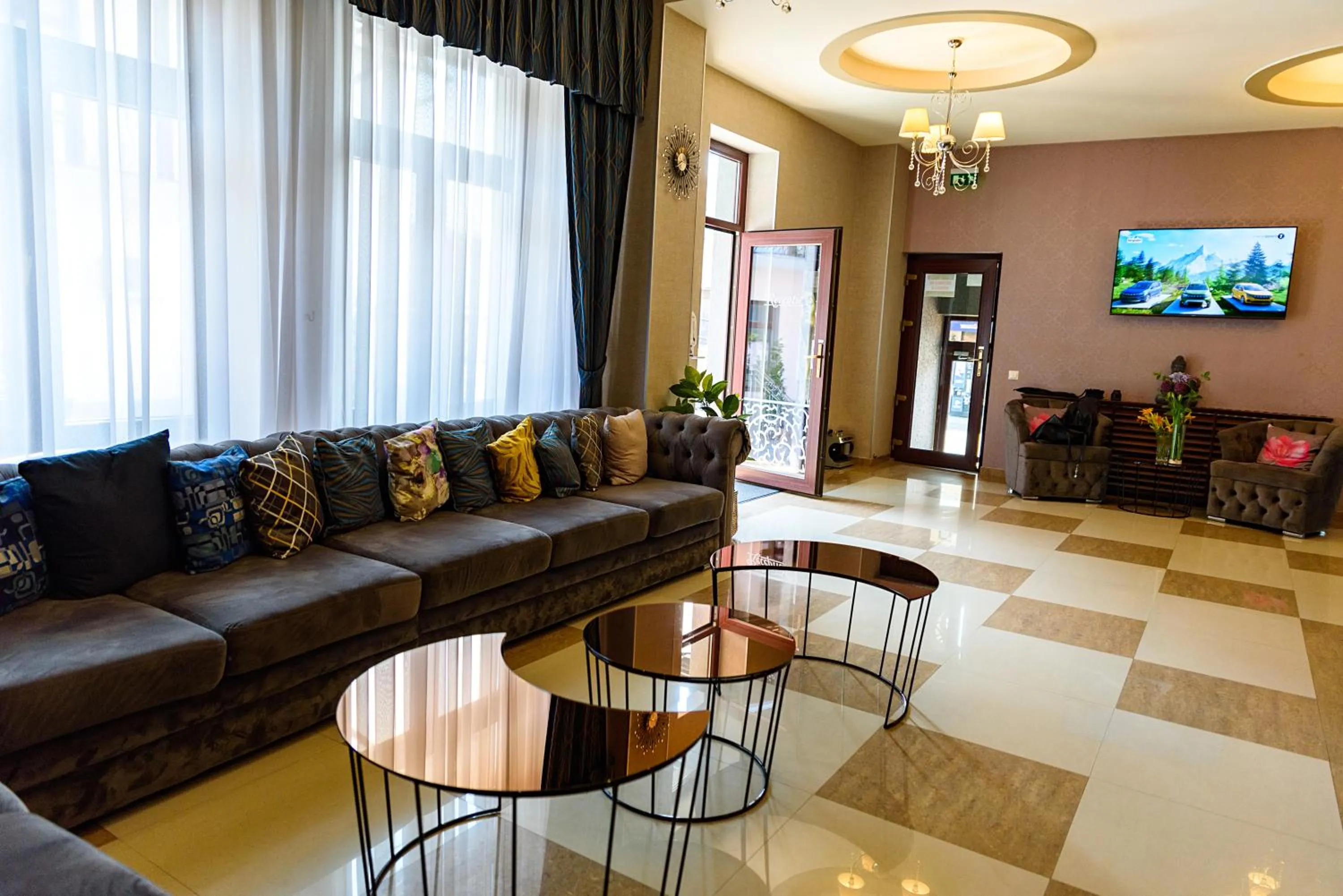 Lobby or reception in Hotel Stefani