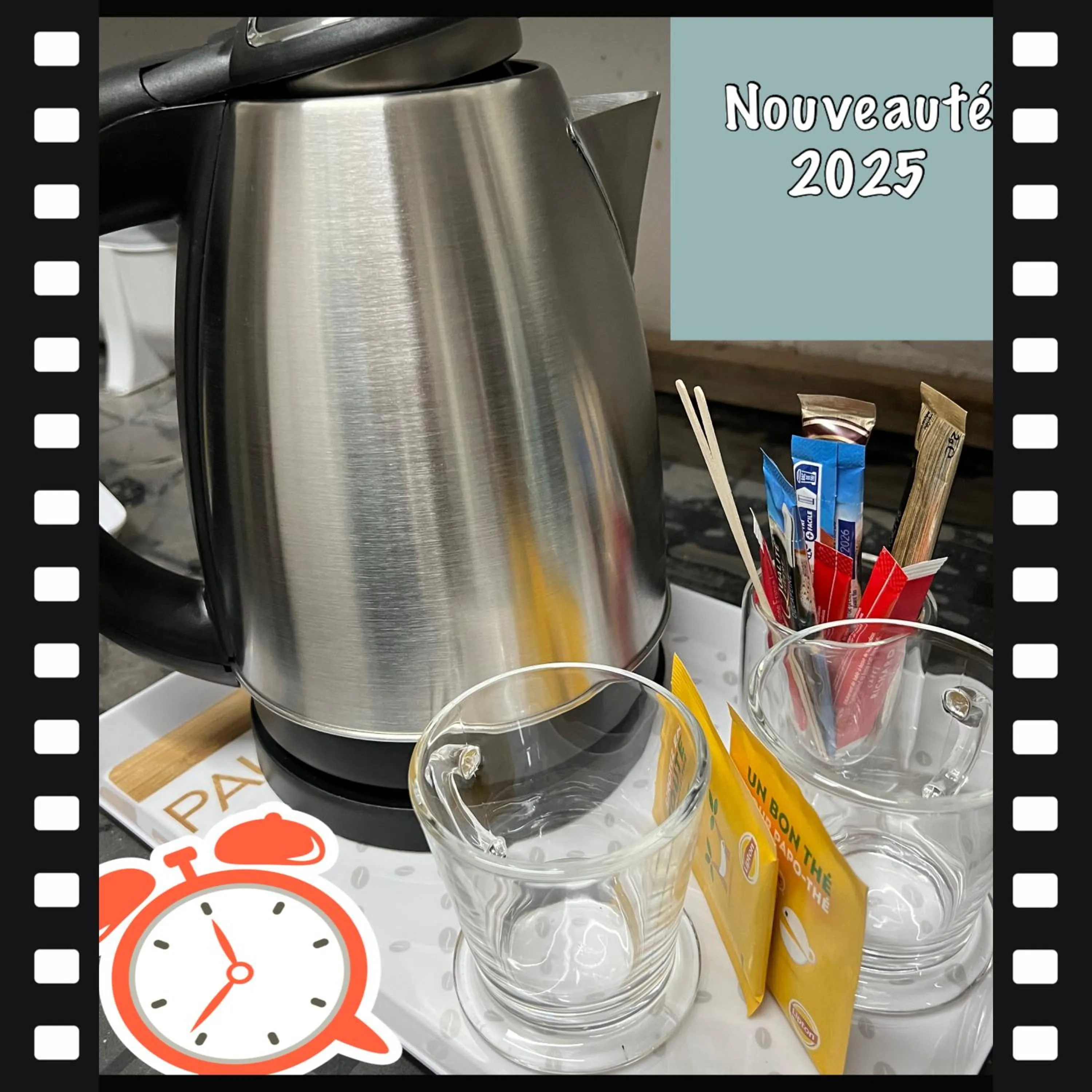 Coffee/tea facilities in Le Crist'Al, hôtel climatisé, front de mer, proche du centre ville, et solution de restauration