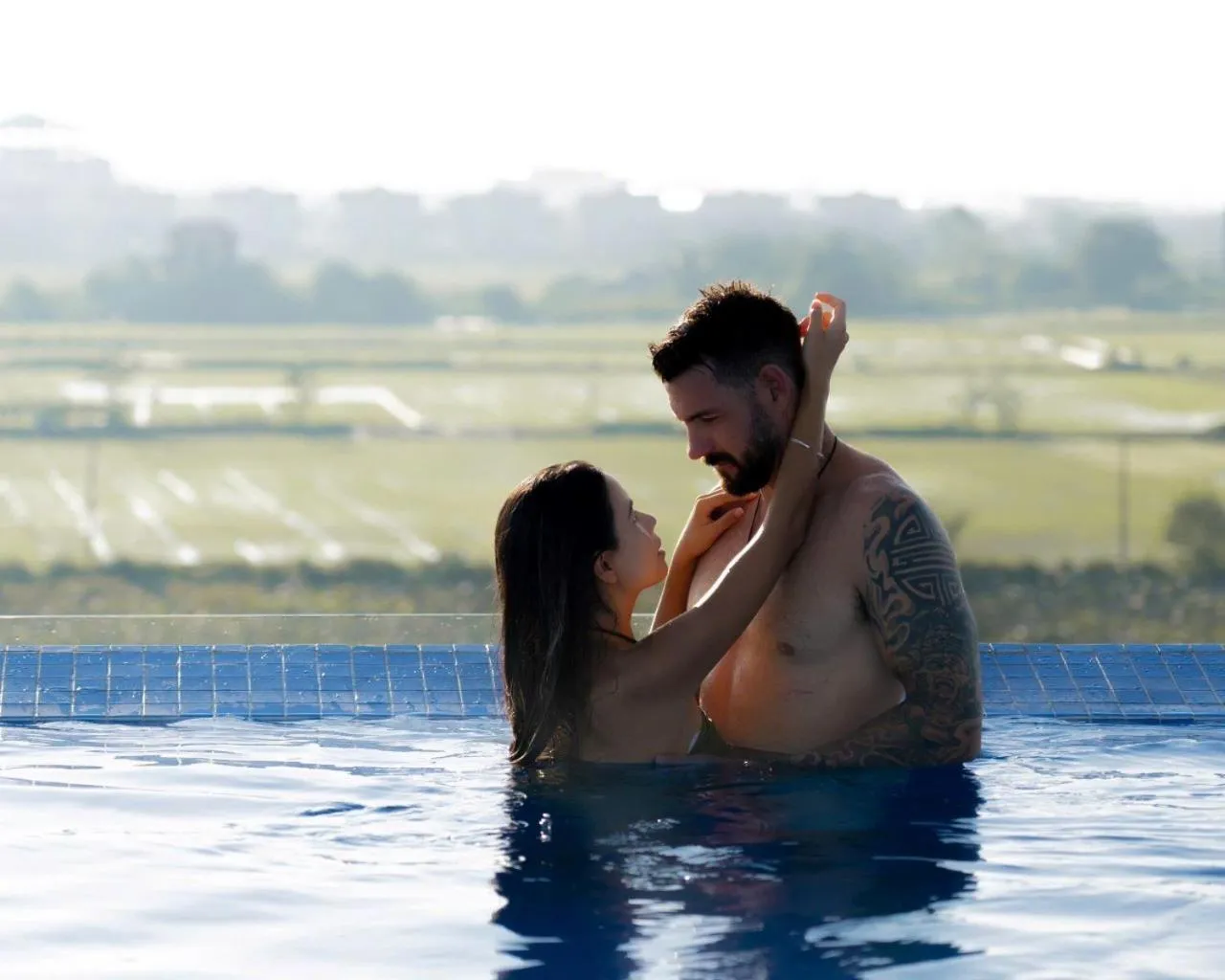 Swimming pool in Lalita Boutique Hotel & Spa Ninh Binh