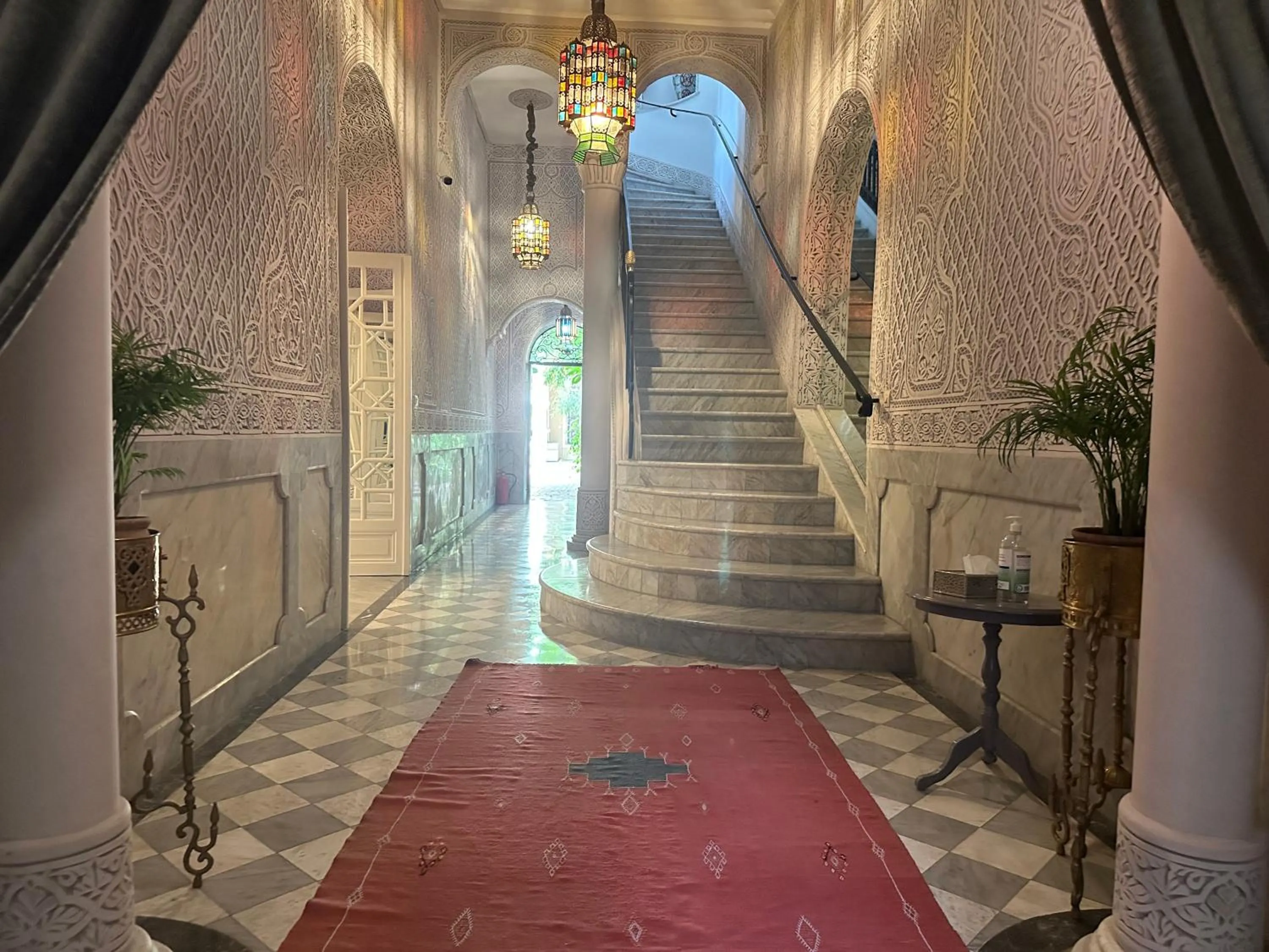 Lobby or reception in Riad Dar El Malaika