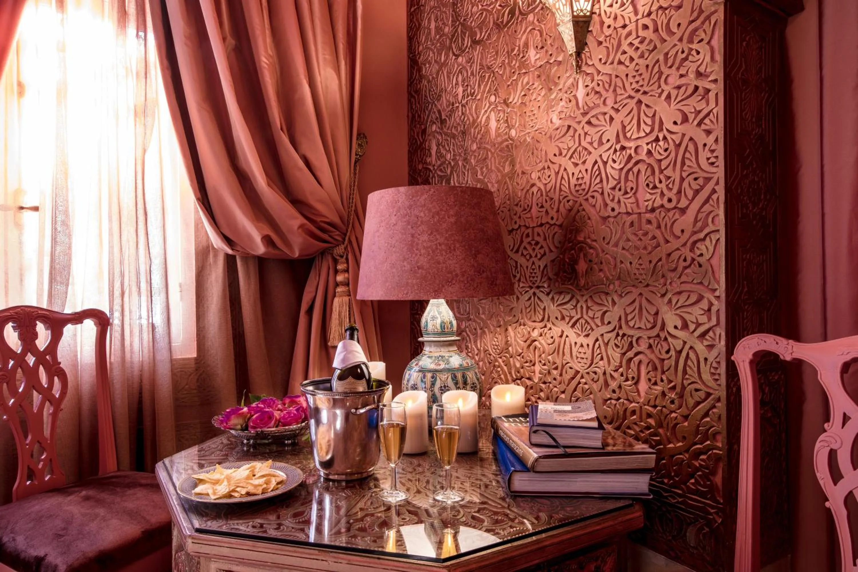 Food and drinks in Riad Dar El Malaika