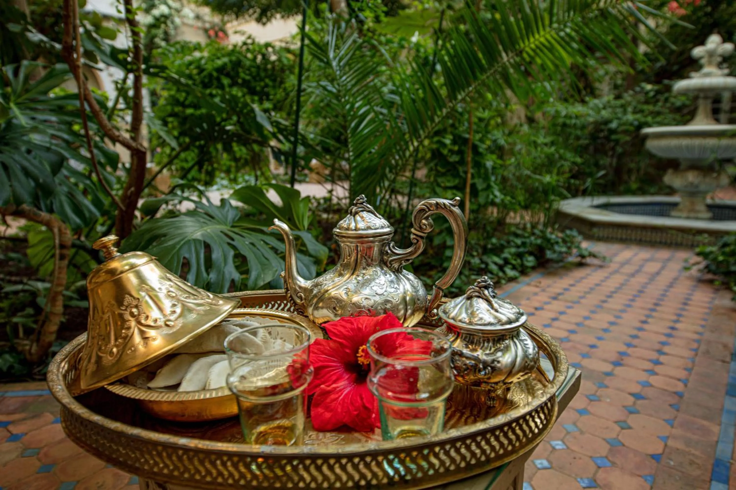 Patio in Riad Dar El Malaika