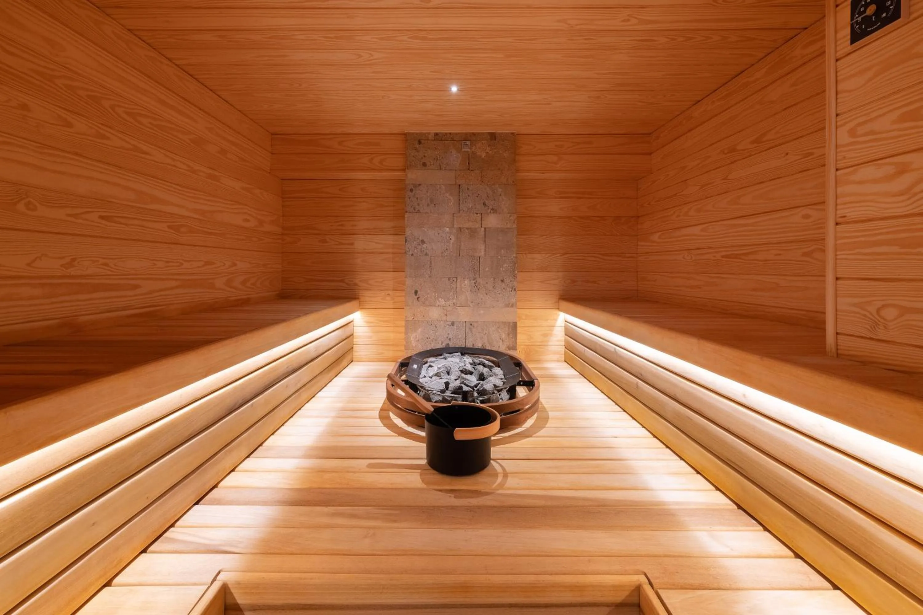 Sauna in Acandia Hotel