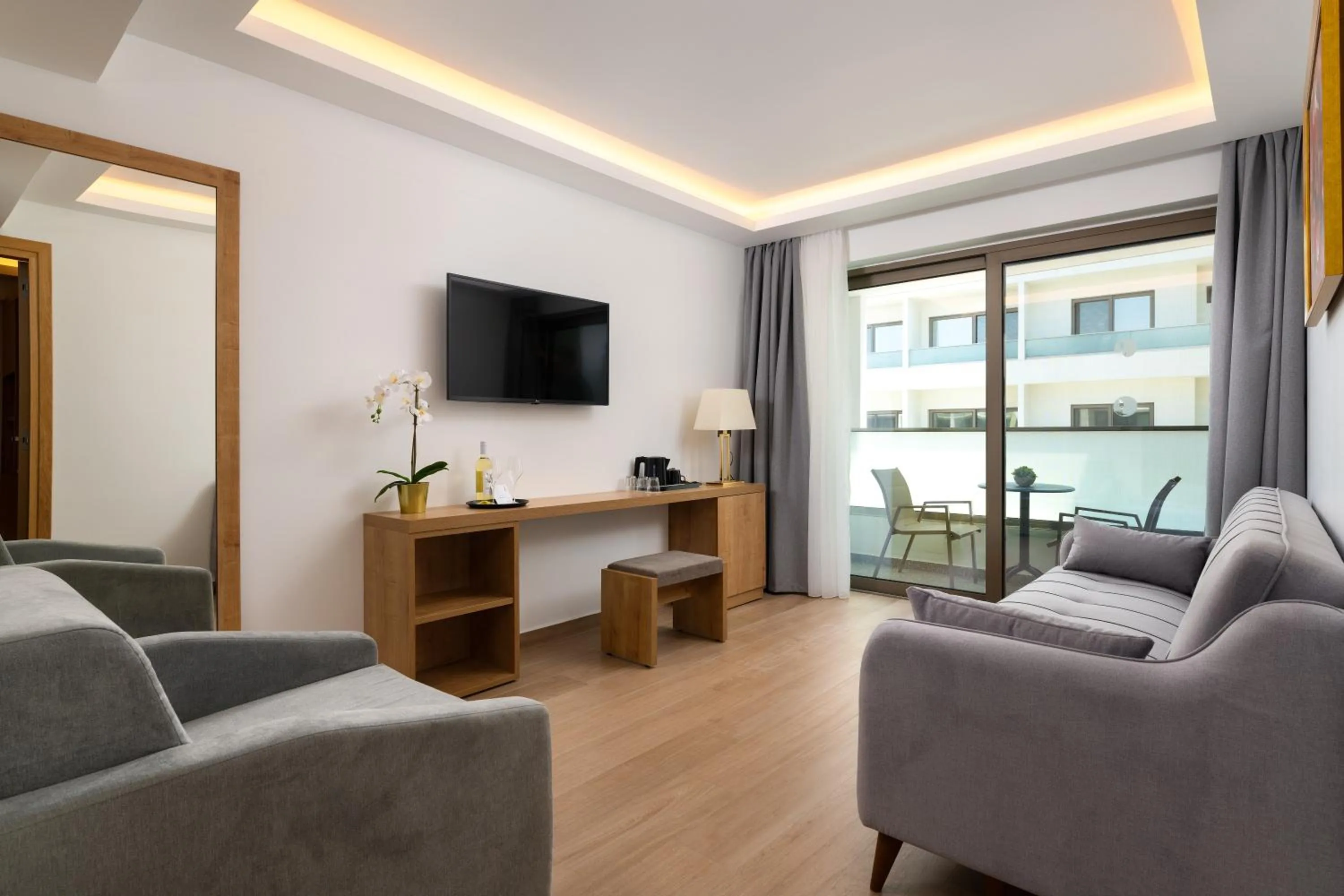 Living room in Acandia Hotel