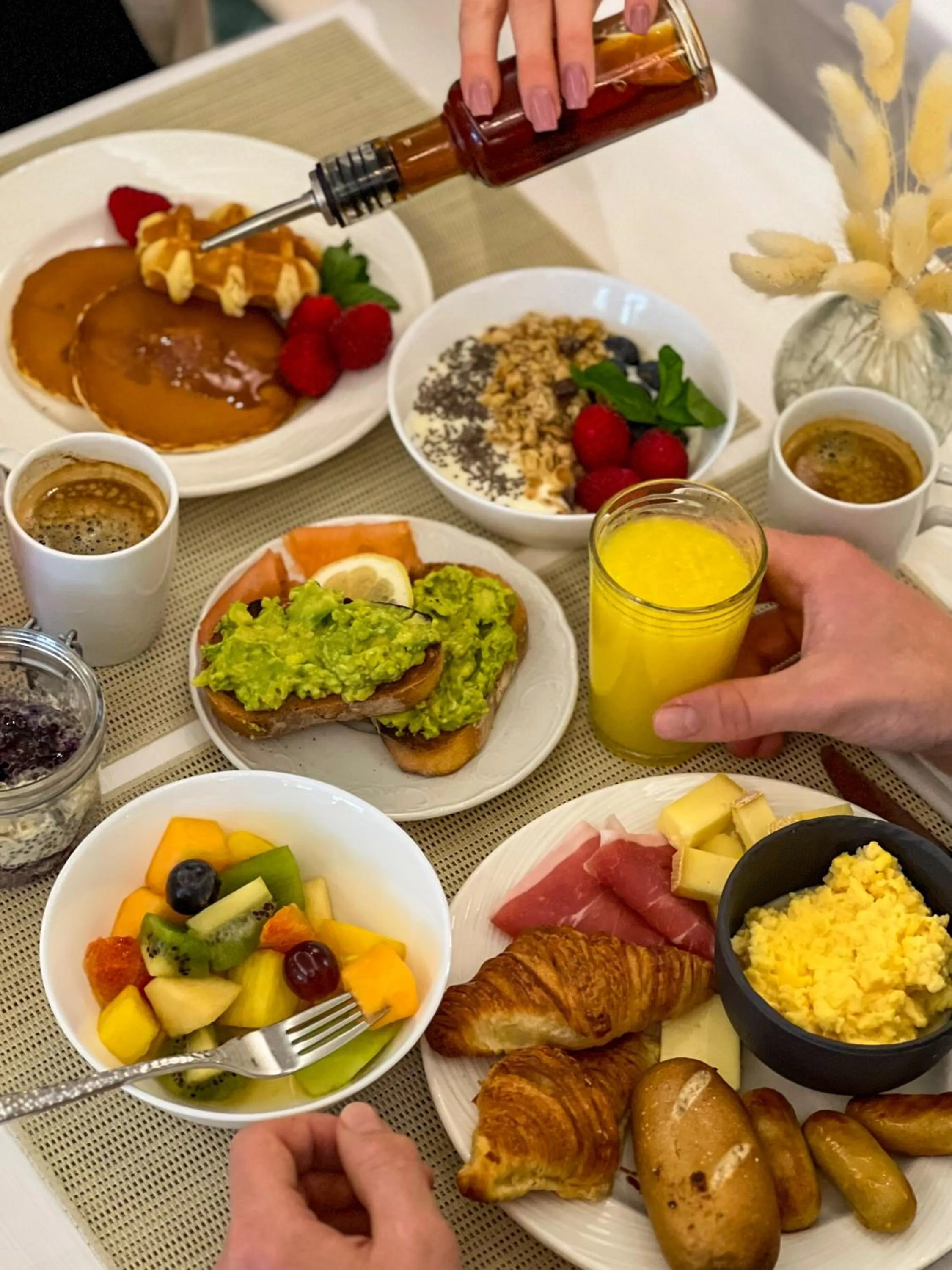 Breakfast in Carlton Lausanne Boutique Hôtel