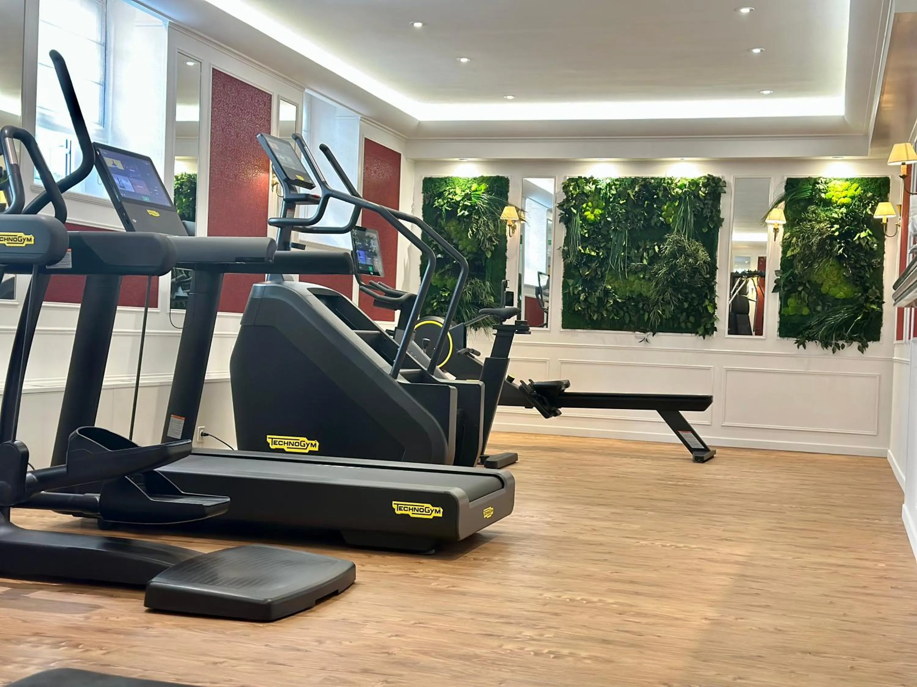 Fitness centre/facilities in Carlton Lausanne Boutique Hôtel