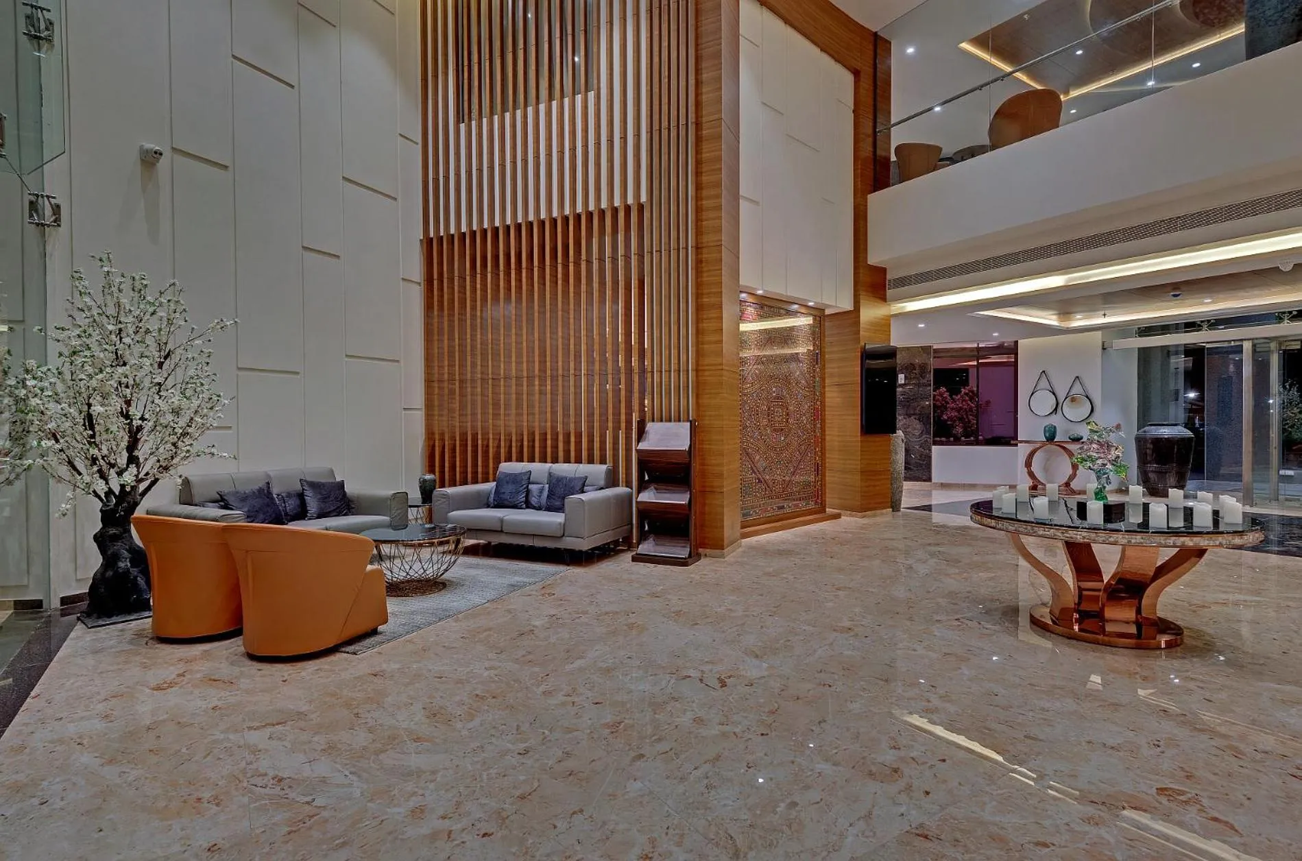 Lobby or reception in The Fern Royal Farm Resort, Anjar