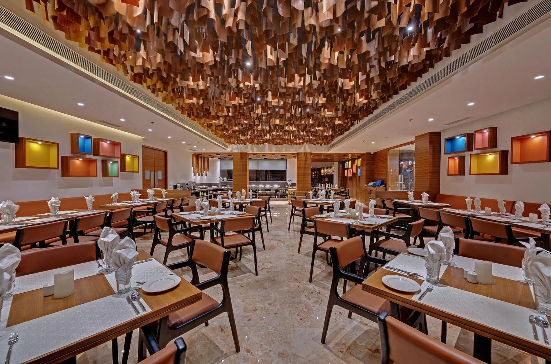 Restaurant/places to eat in The Fern Royal Farm Resort, Anjar