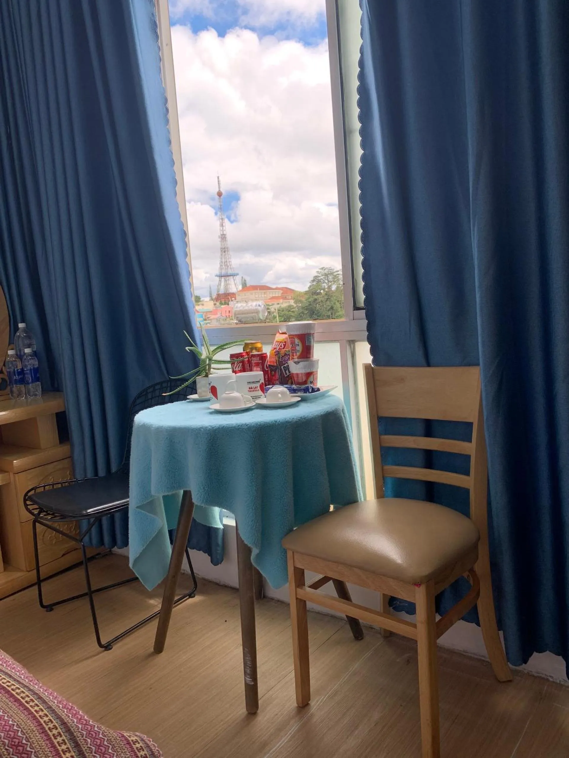 Living room in Chau Giang Hotel