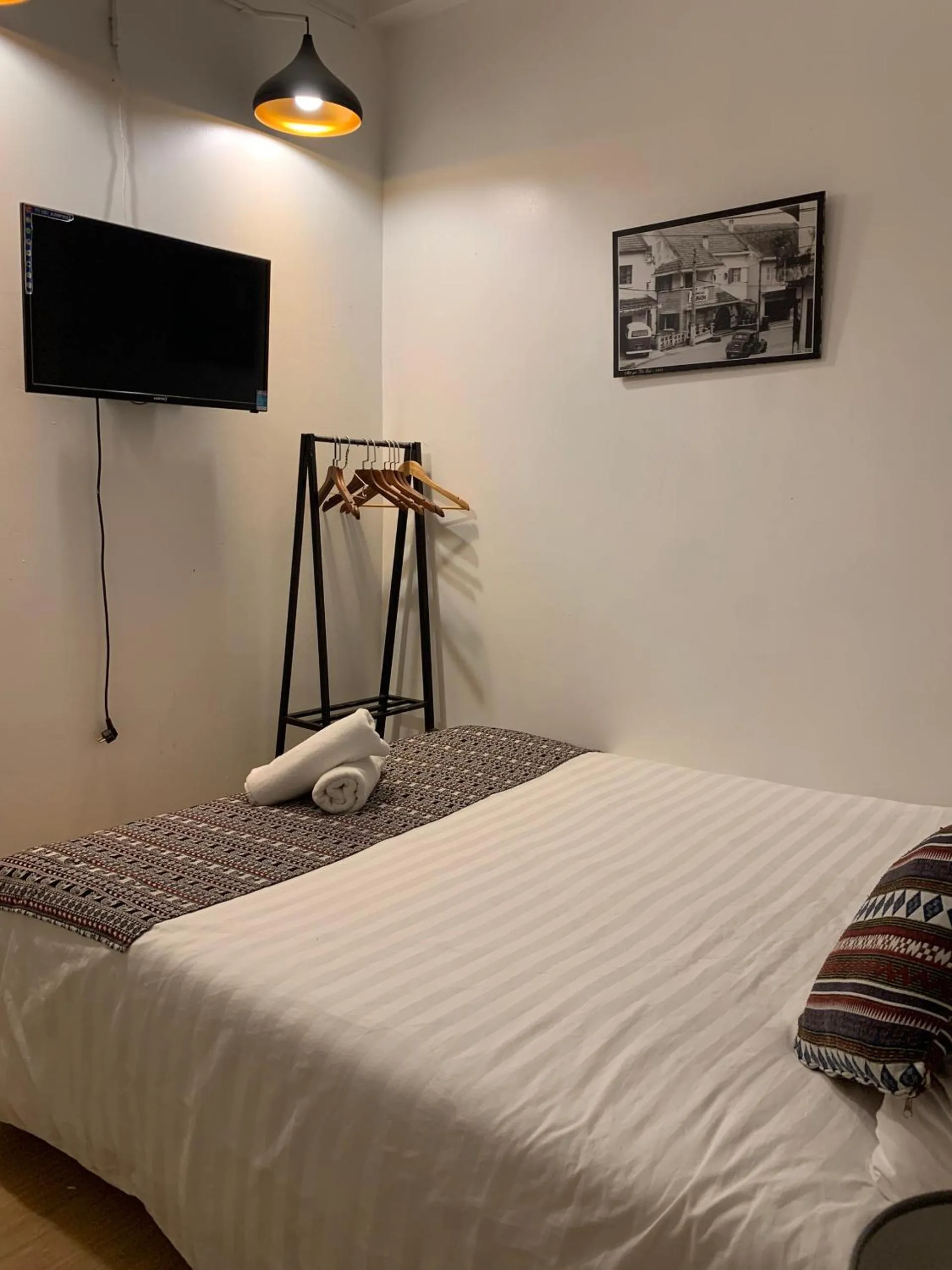 Bed in Chau Giang Hotel