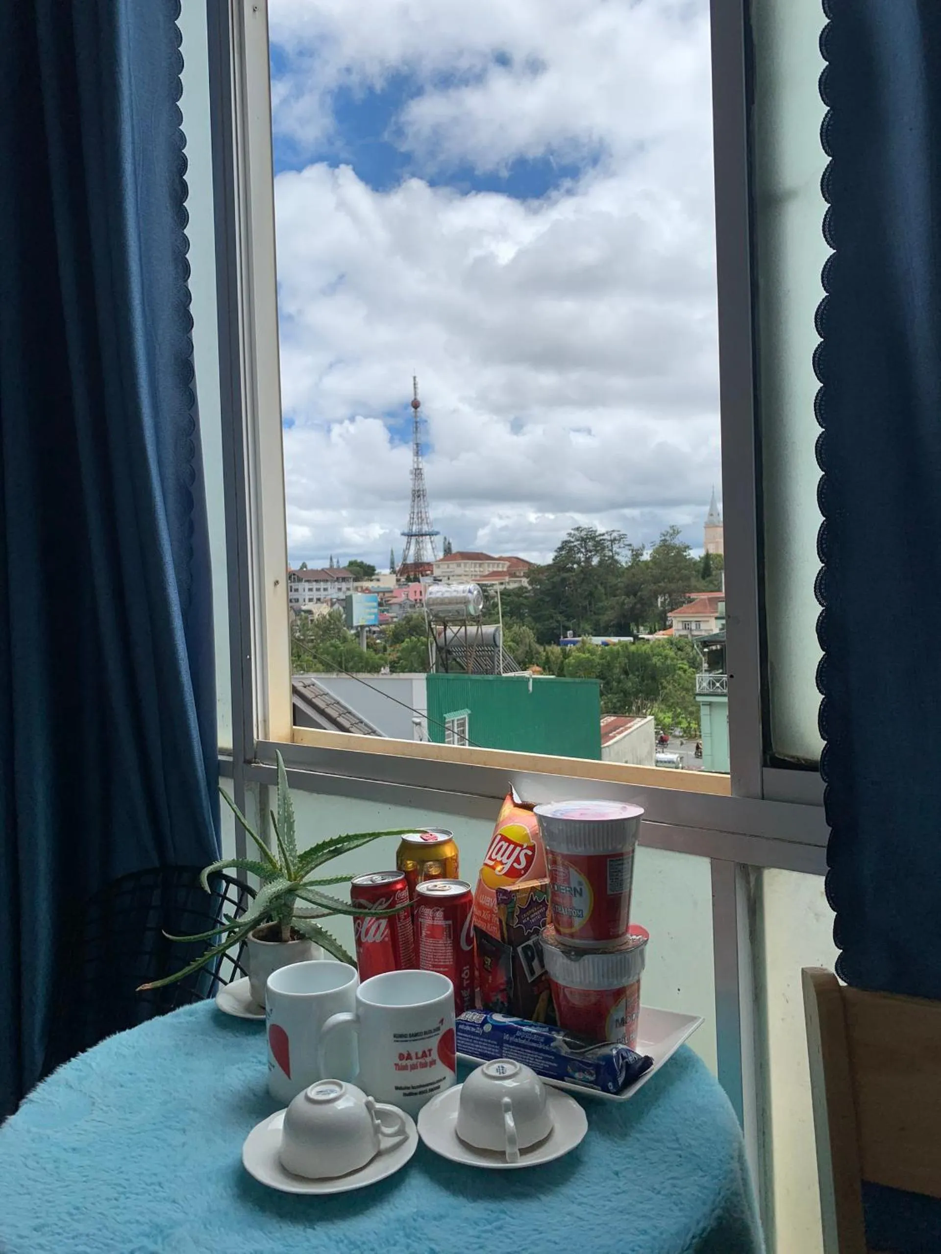 Balcony/Terrace in Chau Giang Hotel
