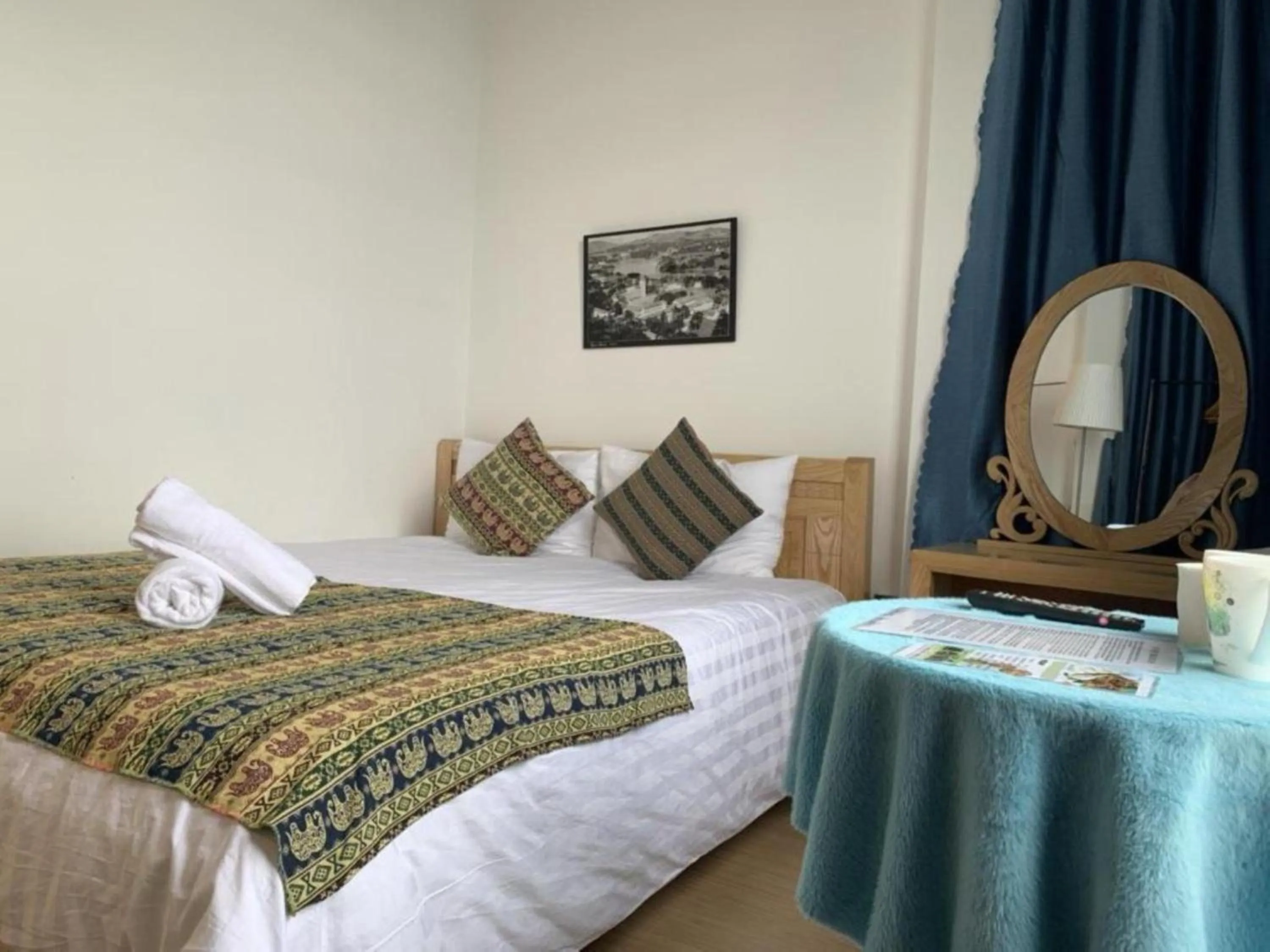 Bedroom, Bed in Chau Giang Hotel