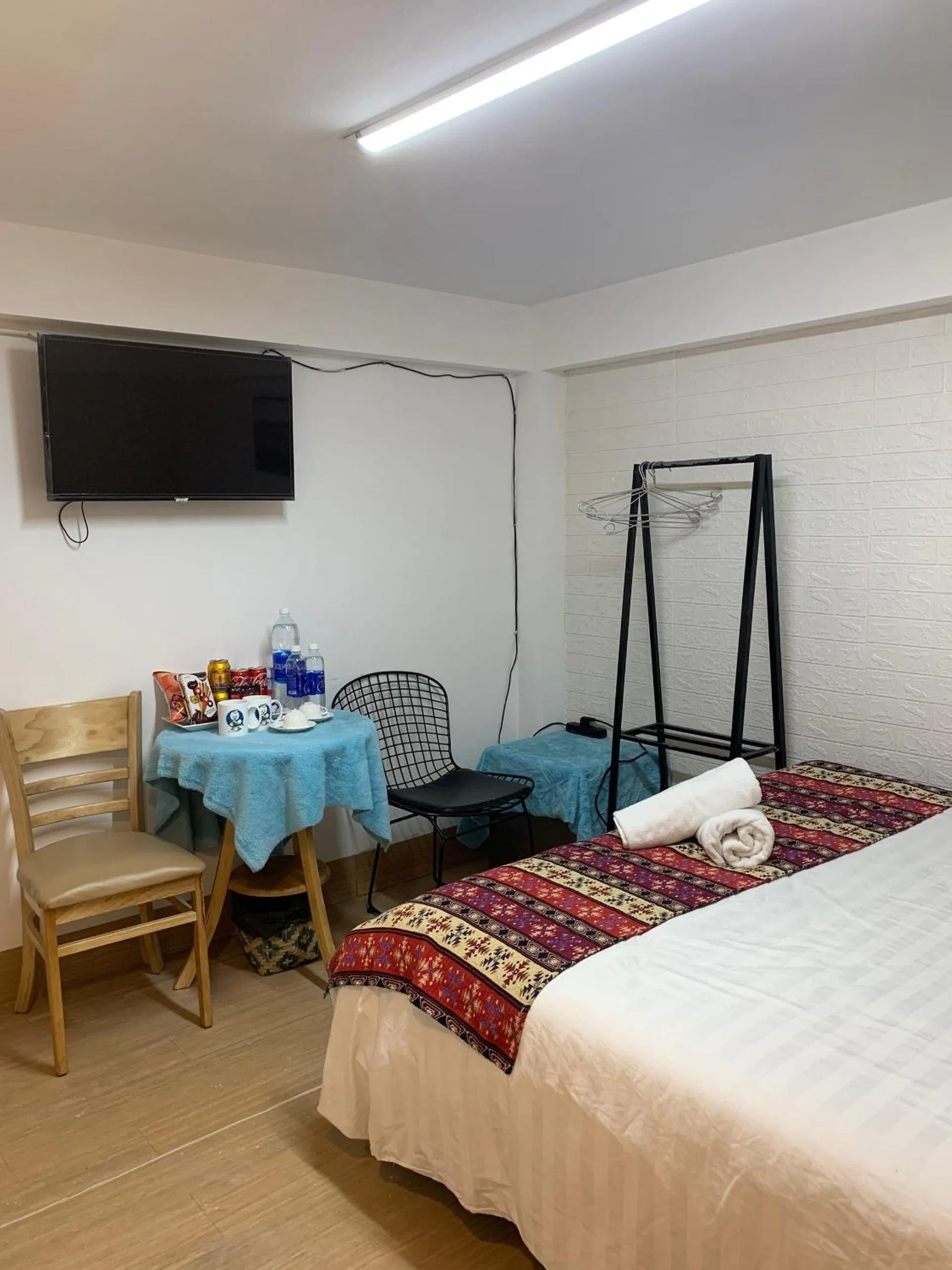 Bed in Chau Giang Hotel