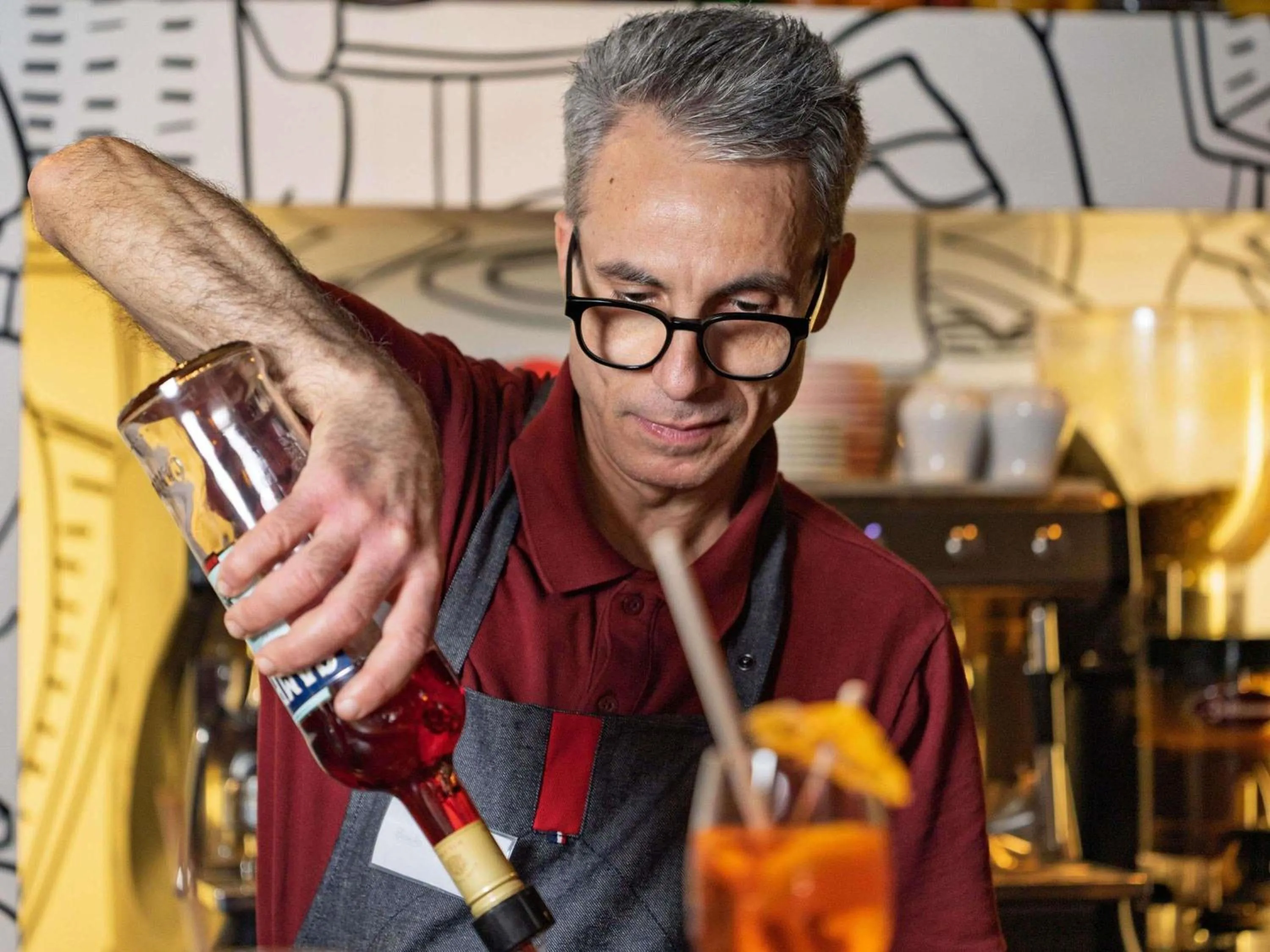 Lounge or bar in ibis Toulon La Valette