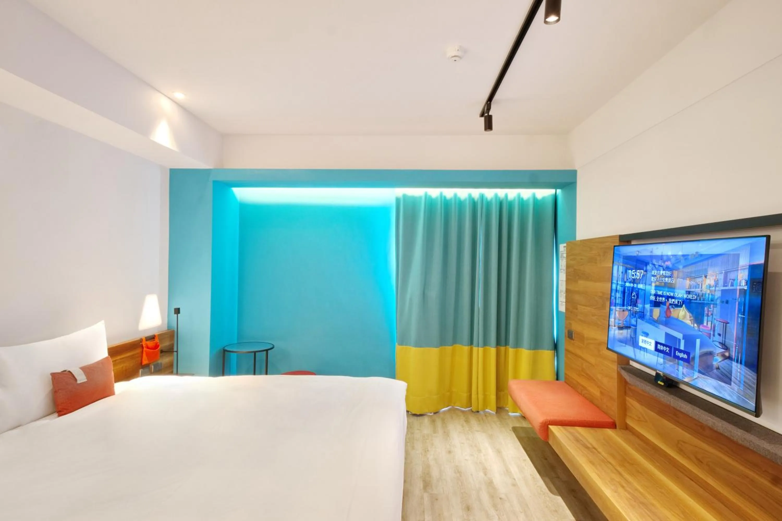 Bed in OLAH Poshtel - Hualien Zhongfu