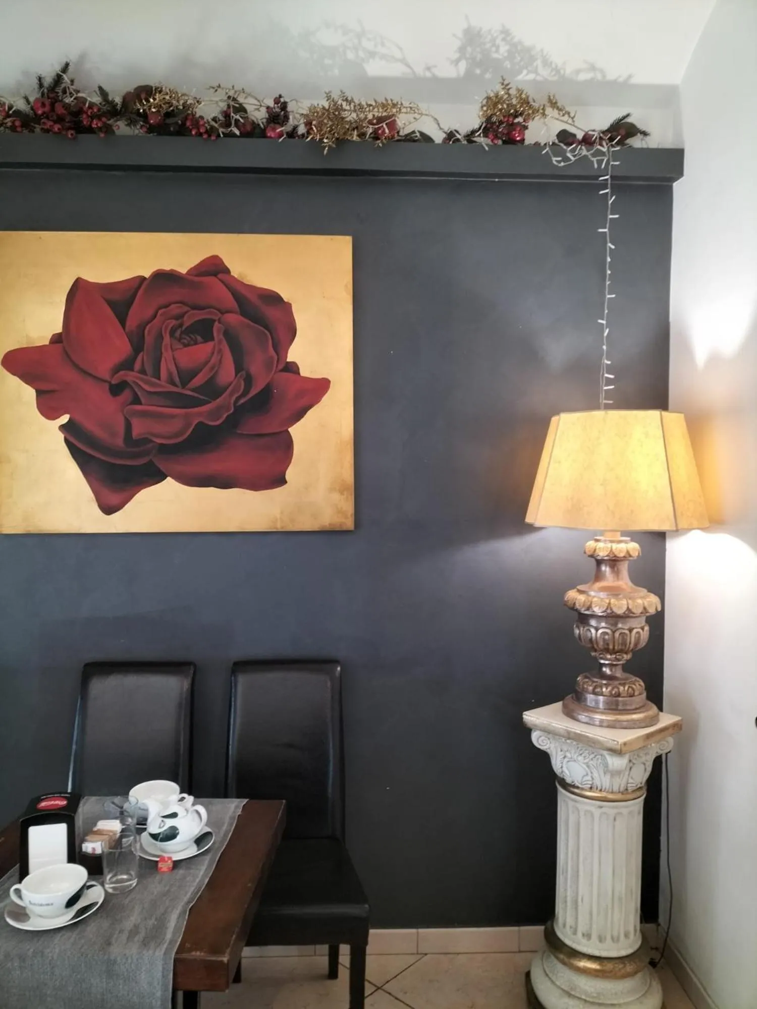 Italian breakfast in La Luna e il Sole