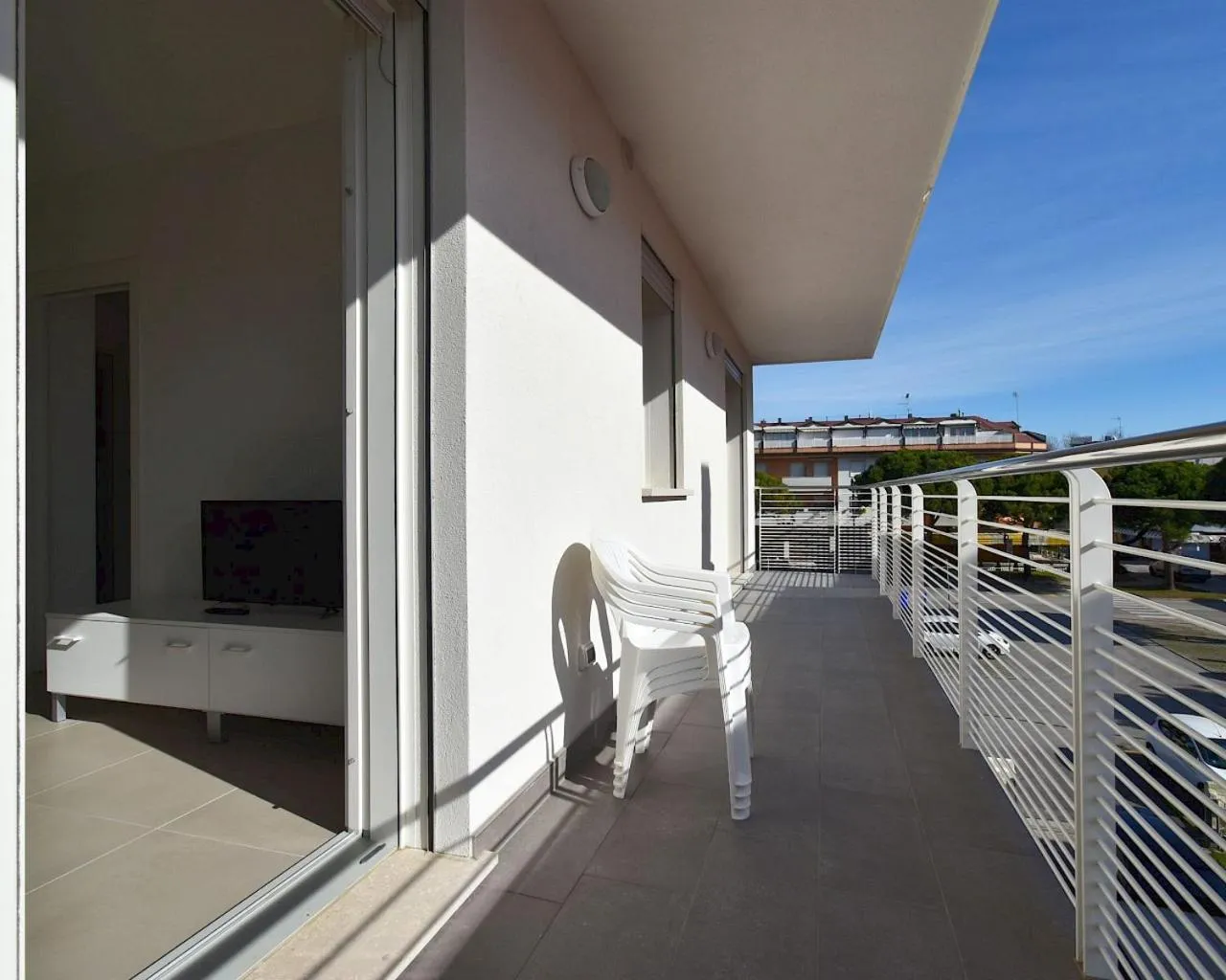 Balcony/Terrace in Residence Al Molo - Agenzia Cocal